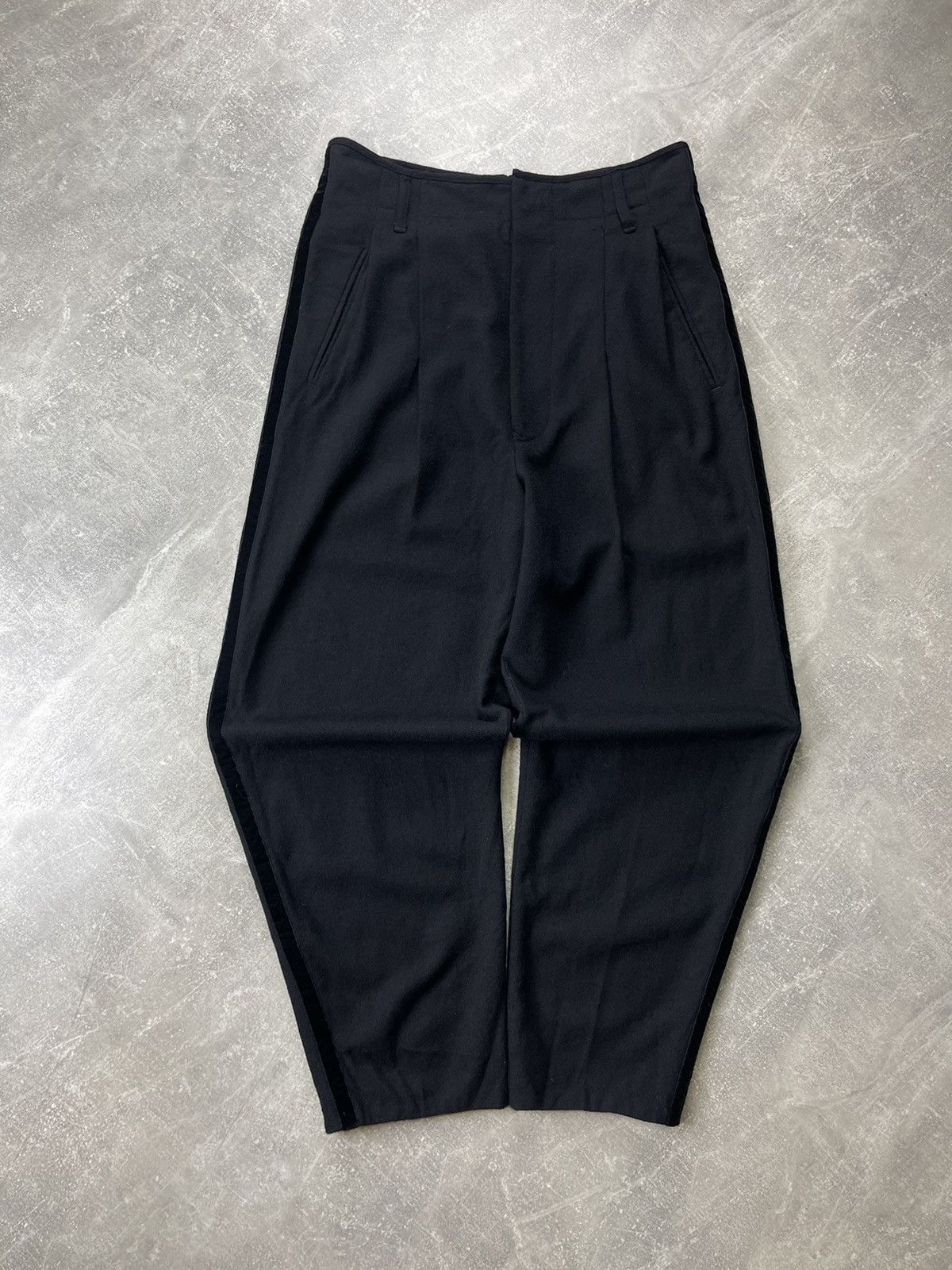 Jean Paul Gaultier Jean Paul Gaultier Homme Avant Garde Wool Tapered Pants Size US 30 / EU 46 - 3 Thumbnail