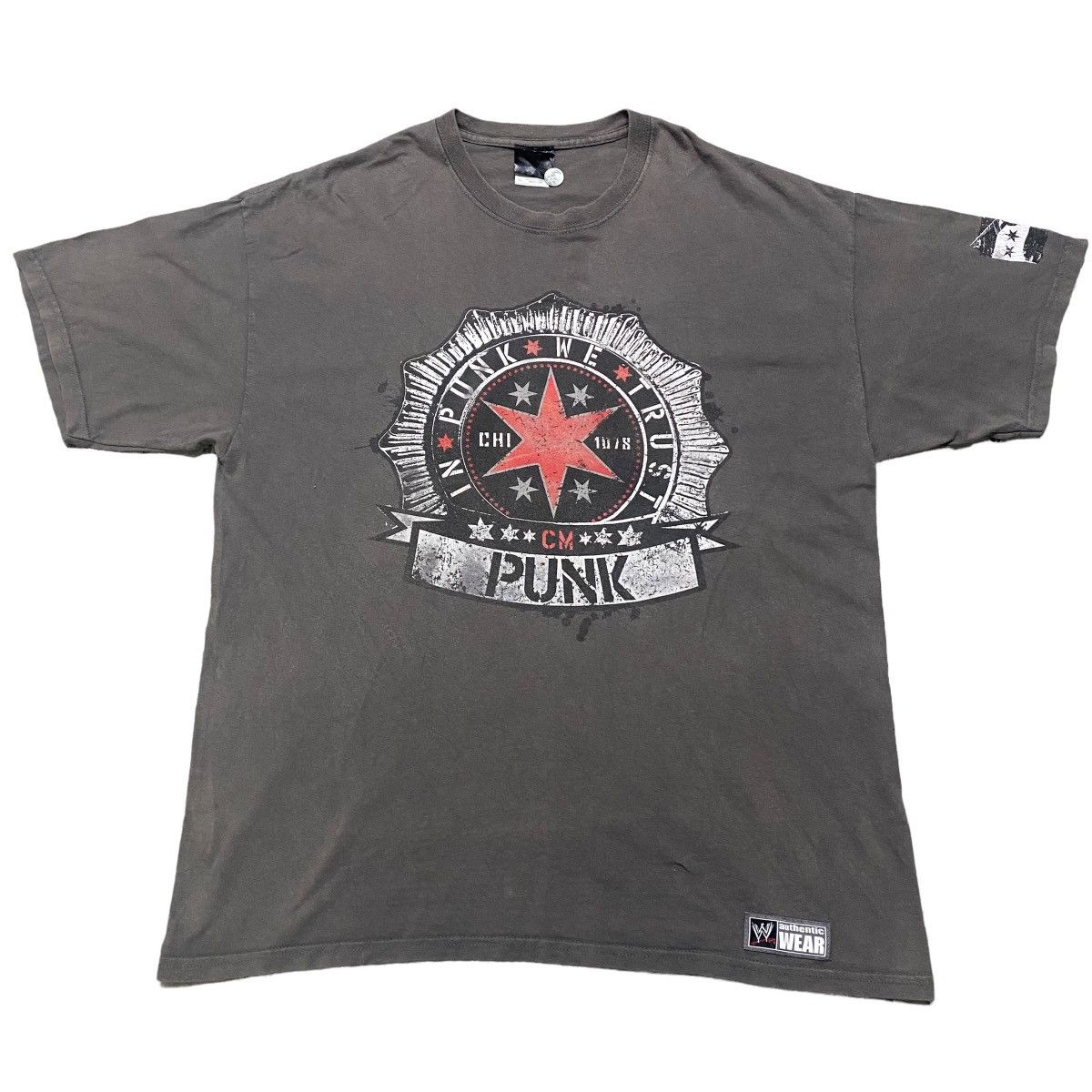 Vintage Vintage Y2K CM PUNK Best in the World Shirt Size US XL / EU 56 / 4 - 1 Thumbnail