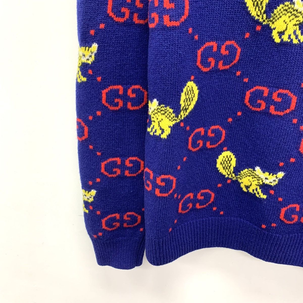 Gucci Gucci x Freya Hartas Crew Neck Long Sleeve Sweater K26WX Size XS / US 0-2 / IT 36-38 - 4 Thumbnail