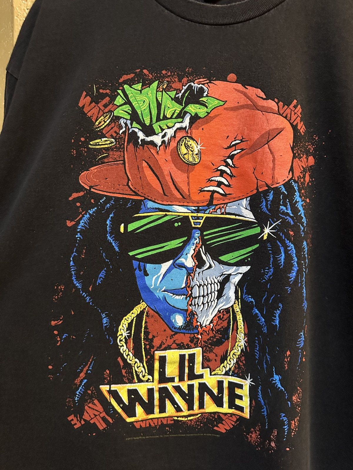 Lil Wayne GRAIL y2k Lil Wayne rap tee shirt xl Size US XL / EU 56 / 4 - 3 Thumbnail