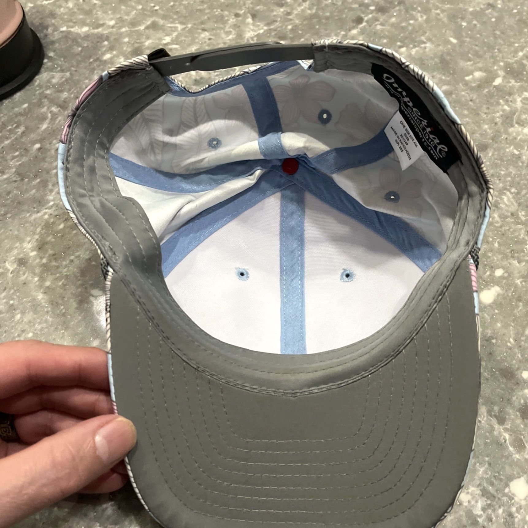 Imperial Imperial The Outtasite Cap Hat Structured Six-panel Mid-profile Buckthorn Brown Mens One Size Hat Modern Casual Cap Size ONE SIZE - 5 Thumbnail
