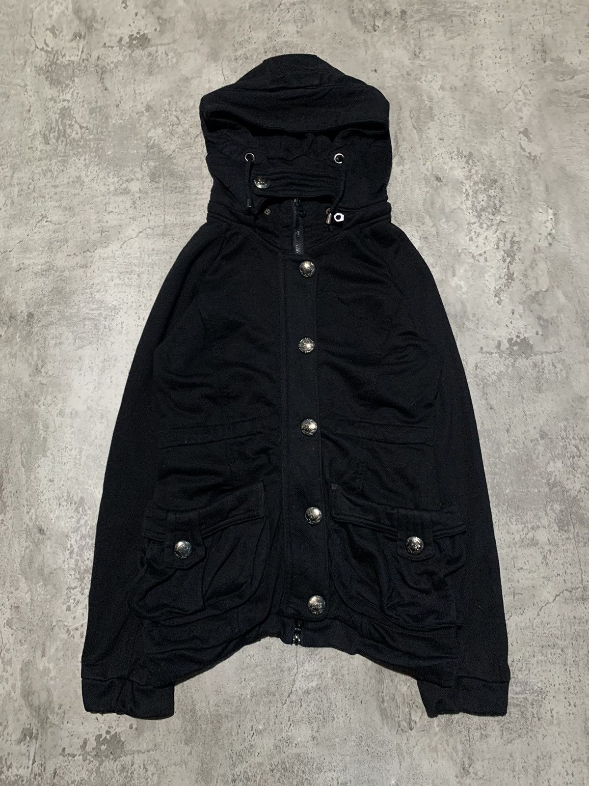 Hysteric Glamour 2000s DigDeep Vkei style gothic cargo hoodie Size US M / EU 48-50 / 2 - 2 Thumbnail