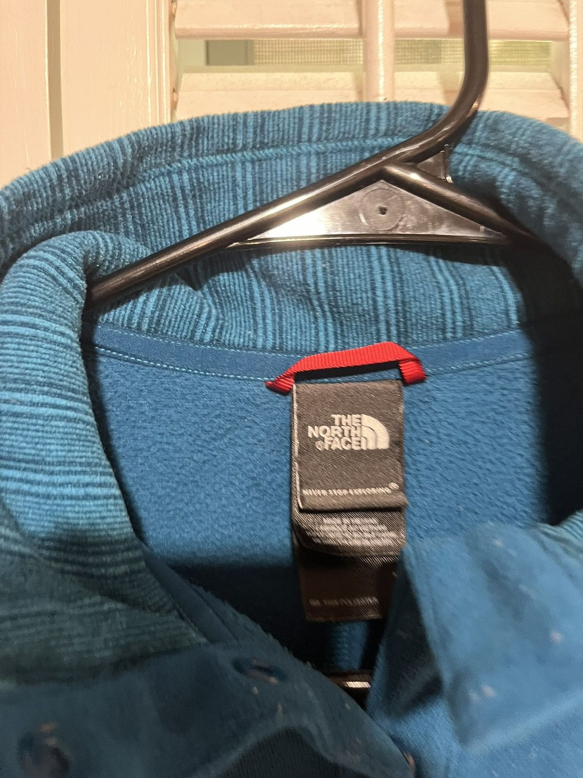 The North Face × Vintage Vintage Fleece blue 1/4 Zip Sweatshirt The North Face Size M / US 6-8 / IT 42-44 - 5 Thumbnail