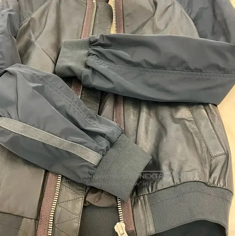 Burberry Burberry Men’s Navy Wool Bomber Jacket. Size US S / EU 44-46 / 1 - 5 Thumbnail