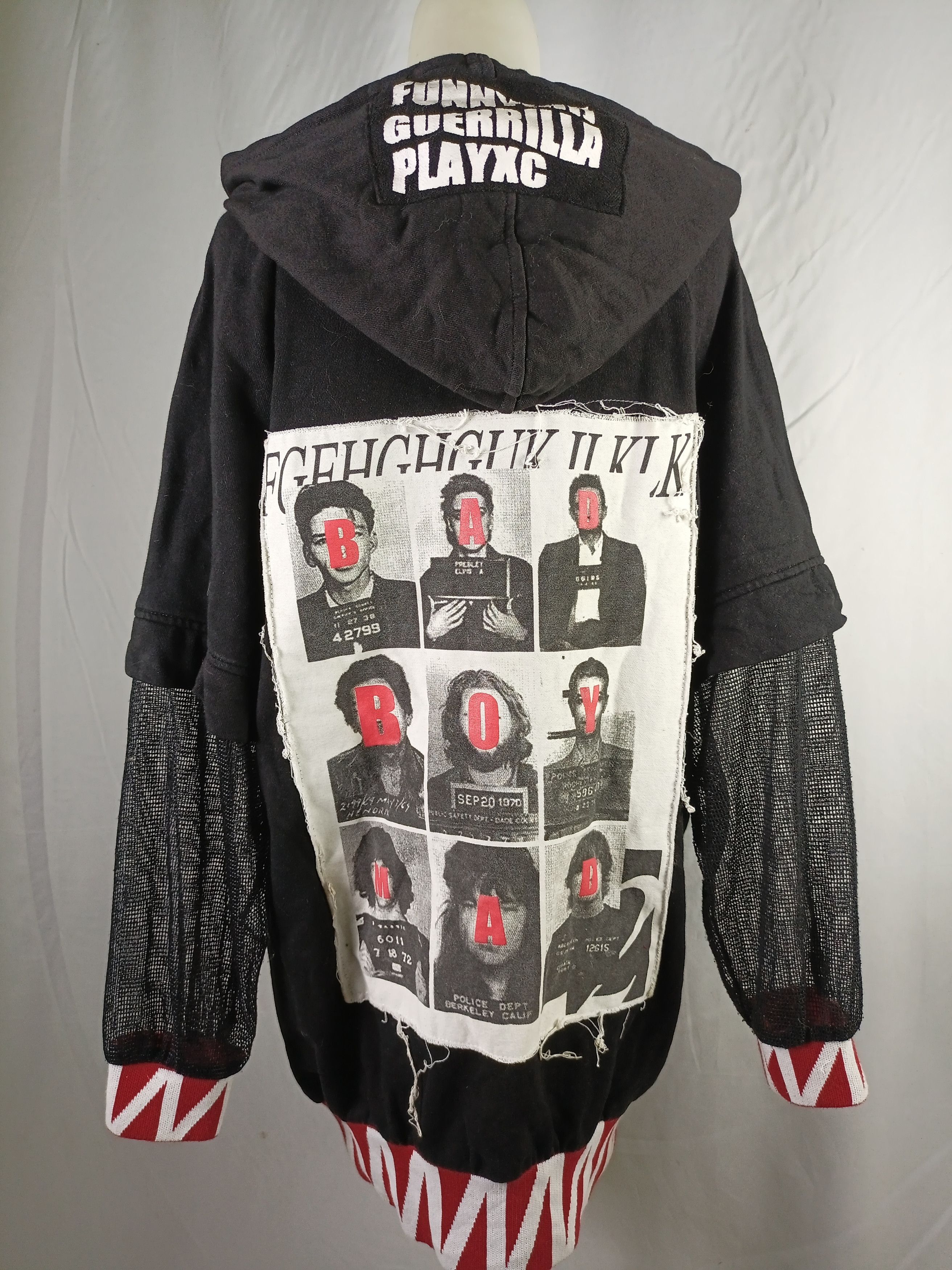 If Six Was Nine × Japanese Brand × Le Grande Bleu (L.G.B.) Funny Guerrilla PlayXC Zipper Hoodie Size M / US 6-8 / IT 42-44 - 12 Thumbnail