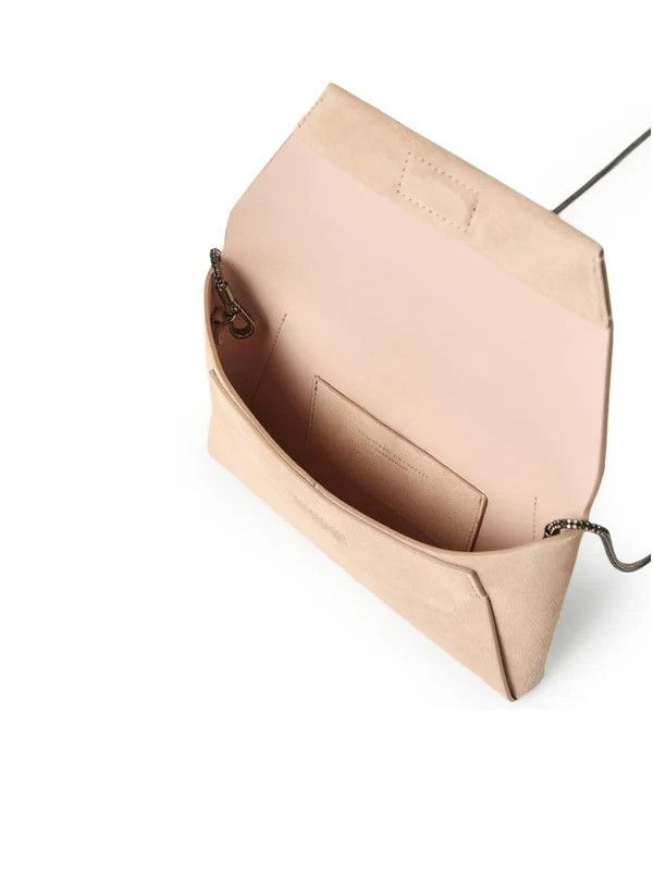 Brunello Cucinelli o1la1rc1a0326 Size: OS / Leather Shoulder Handle Bag Beige Size ONE SIZE - 4 Thumbnail