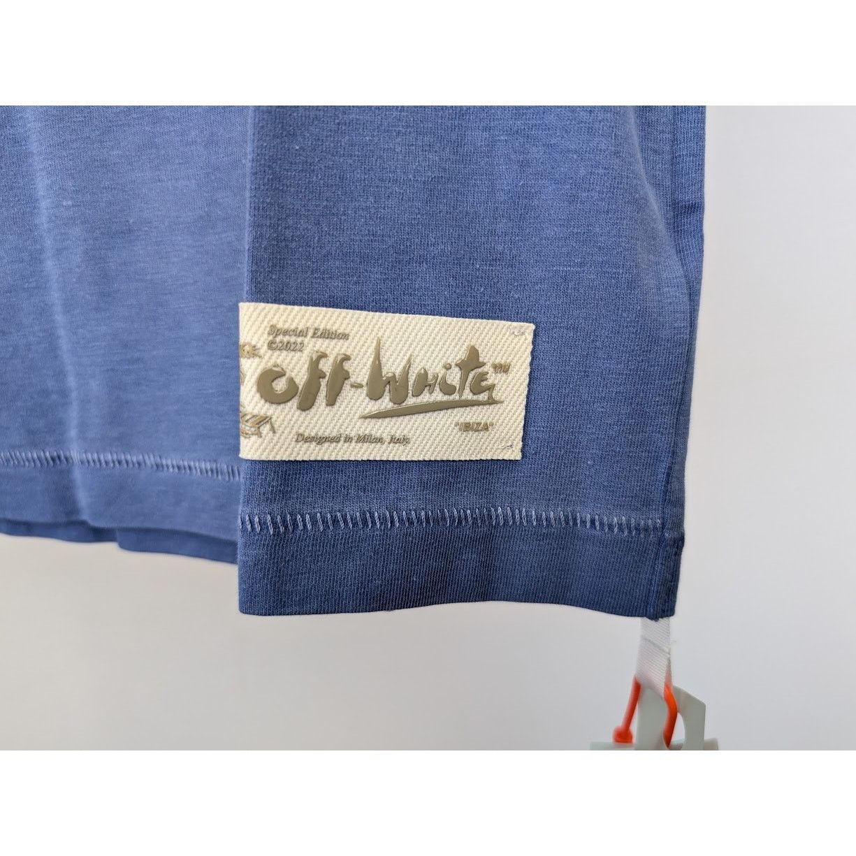 Off-White o1rshd1 SMR-Ibiza T-Shirt in Blue White Size US S / EU 44-46 / 1 - 14 Thumbnail