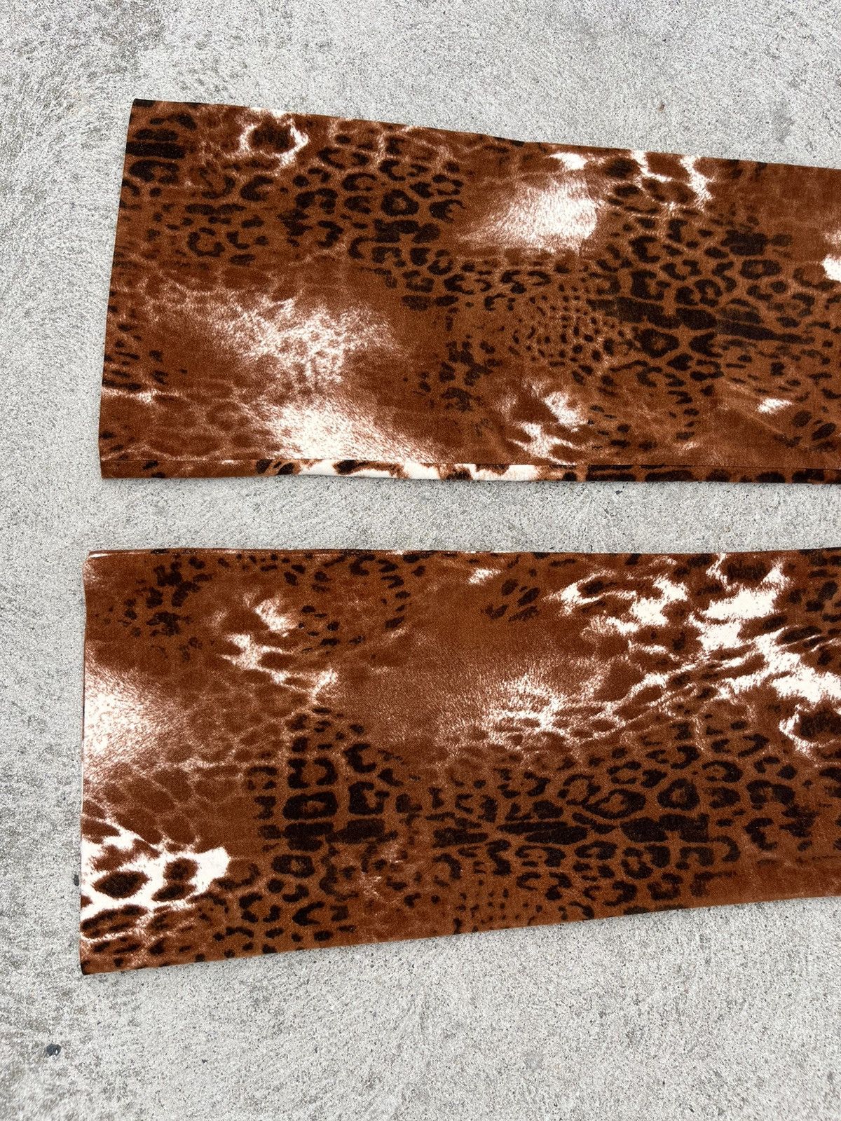 If Six Was Nine × Vintage Rare Vintage 90’s Lea Rome Leopard Print Flared Pants Size 28" / US 6 / IT 42 - 13 Thumbnail