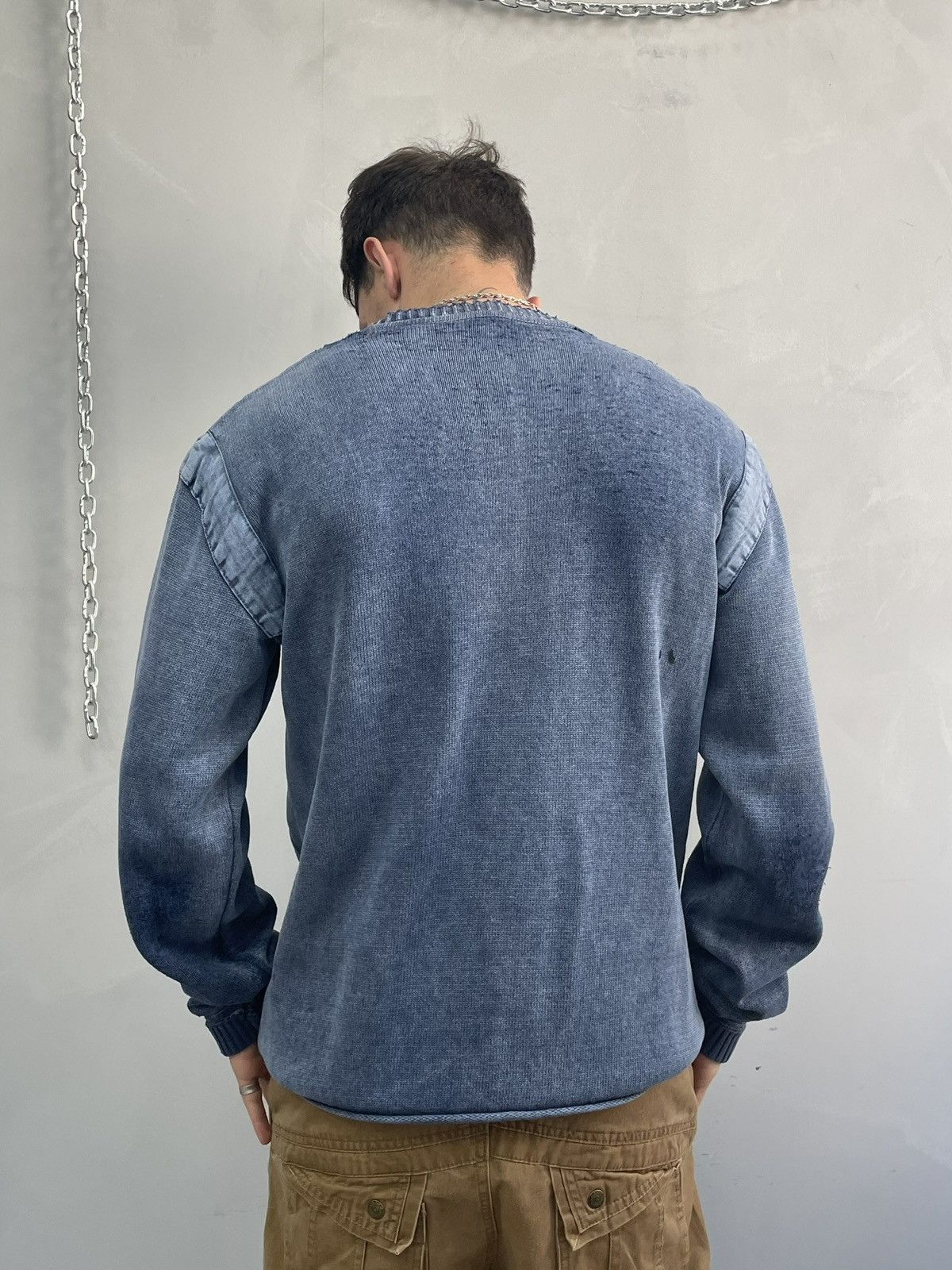 Emporio Armani Emporio Armani rare big logo sweater y2k Size US XL / EU 56 / 4 - 8 Thumbnail