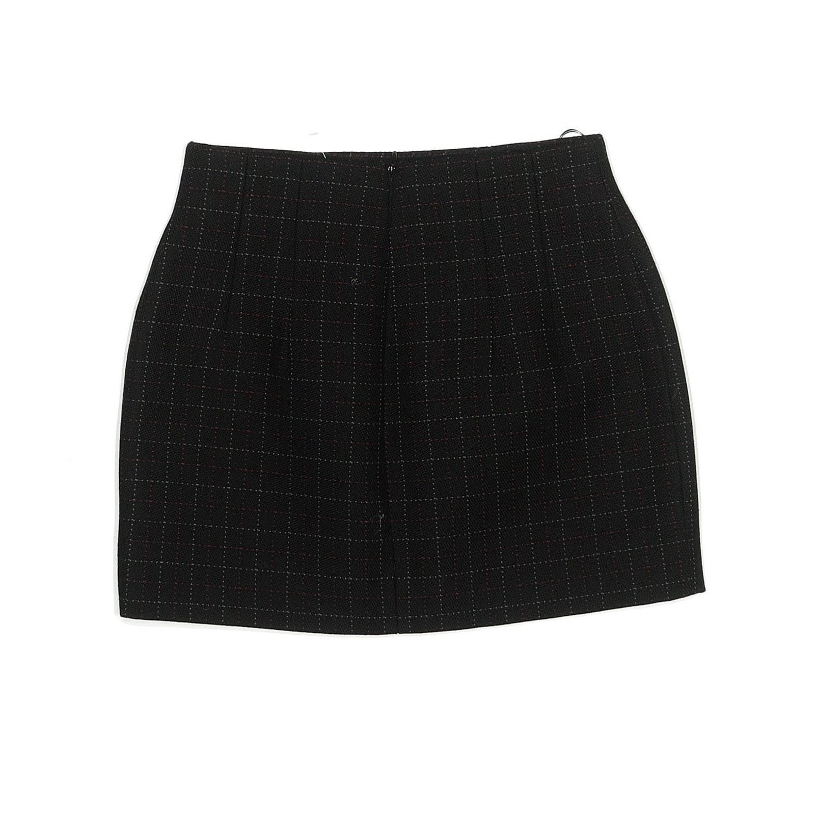 WARDROBE.NYC Wardrobe nyc checkered Wool Mini Skirt Grey XXS Size 24" / US 00 / IT 34 - 3 Thumbnail