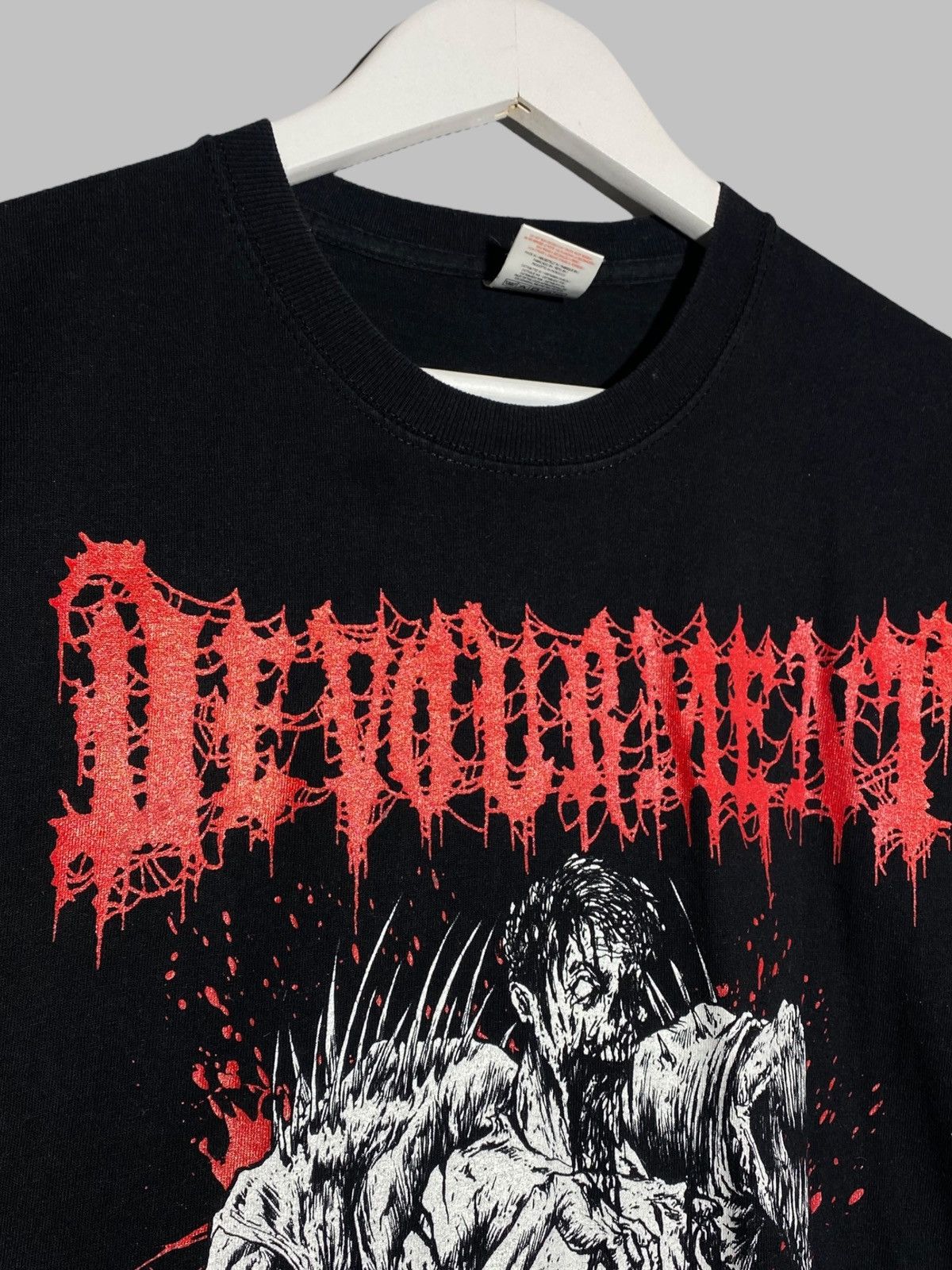 Other 🔥 DEVOURMENT DEATH METAL BLOODY GRAPHIC TEE BRUTAL AF Size US XL / EU 56 / 4 - 5 Thumbnail