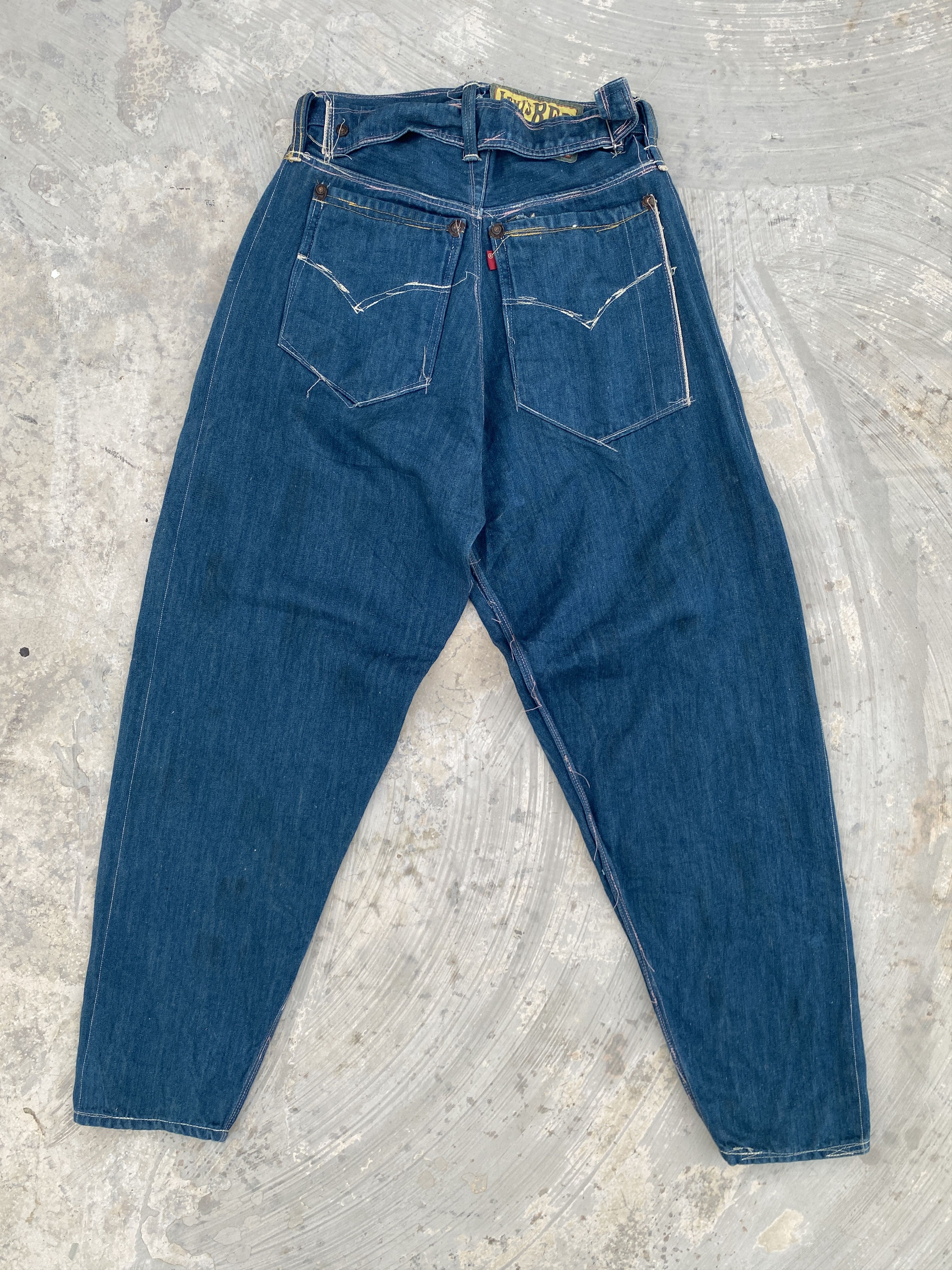 Levis RED Slouch 2009SS Sarrouel Selvedge Jeans