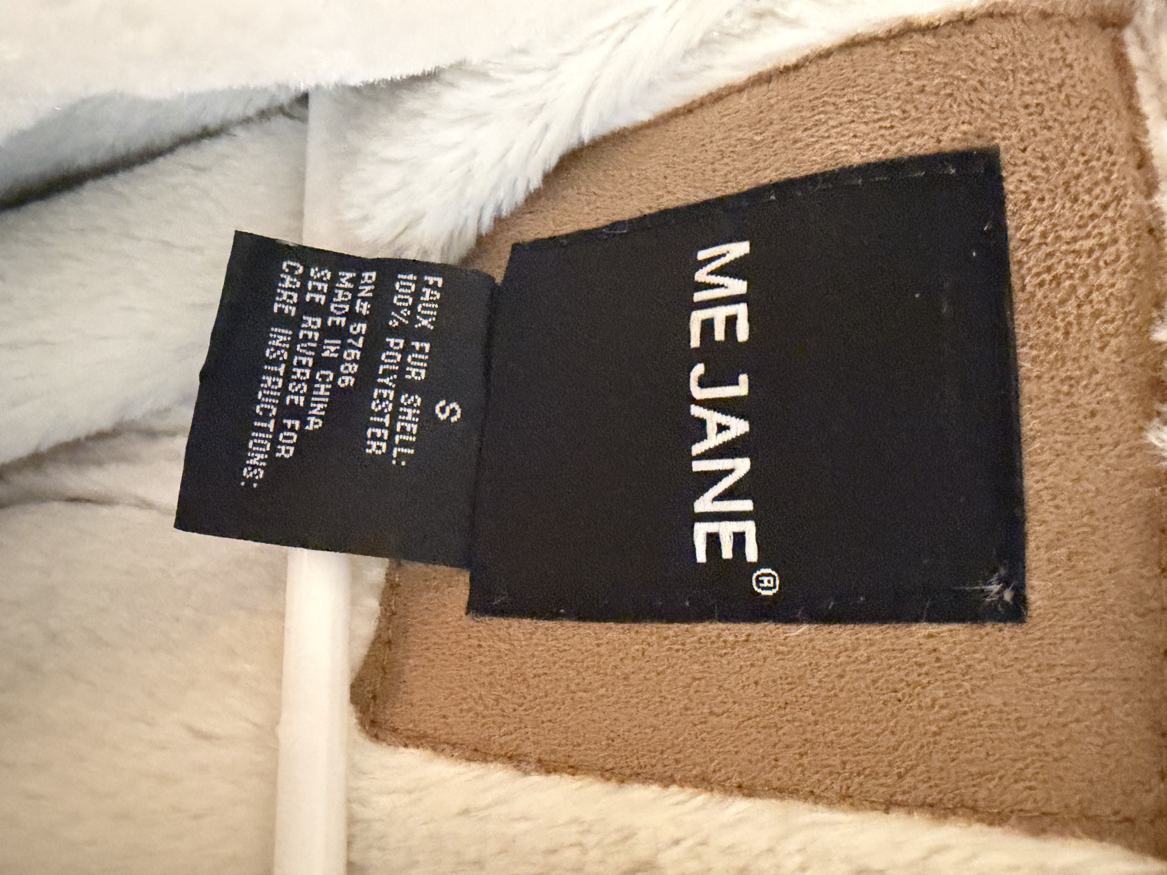 Other ME JANE Faux Fur Shell Vest Brown Cream Size S Size S / US 4 / IT 40 - 5 Thumbnail