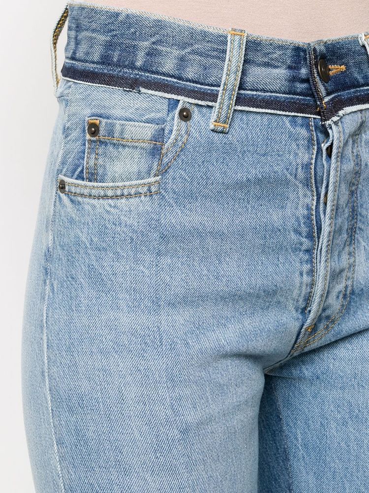 Maison Margiela o1y0625 Denim Pant in Blue Size 26" / US 2 / IT 38 - 2 Thumbnail