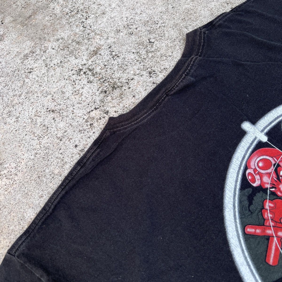 Rap Tees Vintage Y2K 4 Elements HipHop Graphic Streetwear ODM Tee DJ Size US XL / EU 56 / 4 - 4 Thumbnail