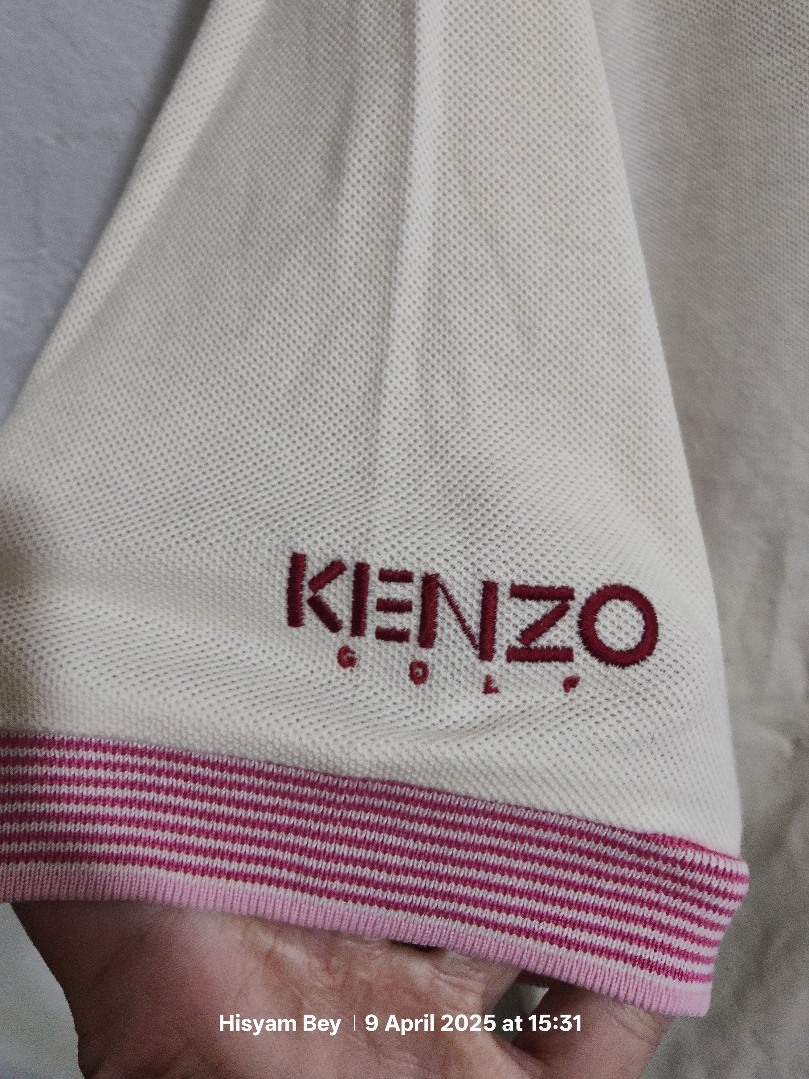 Kenzo × Vintage Kenzo Golf polo tee Size US L / EU 52-54 / 3 - 4 Thumbnail