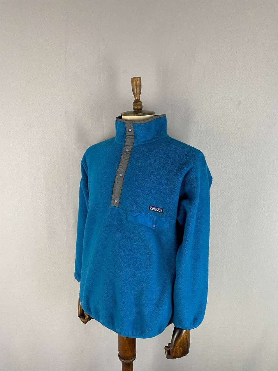 Patagonia Patagonia Synchilla Fleece Blue Vintage Size US XL / EU 56 / 4 - 1 Thumbnail