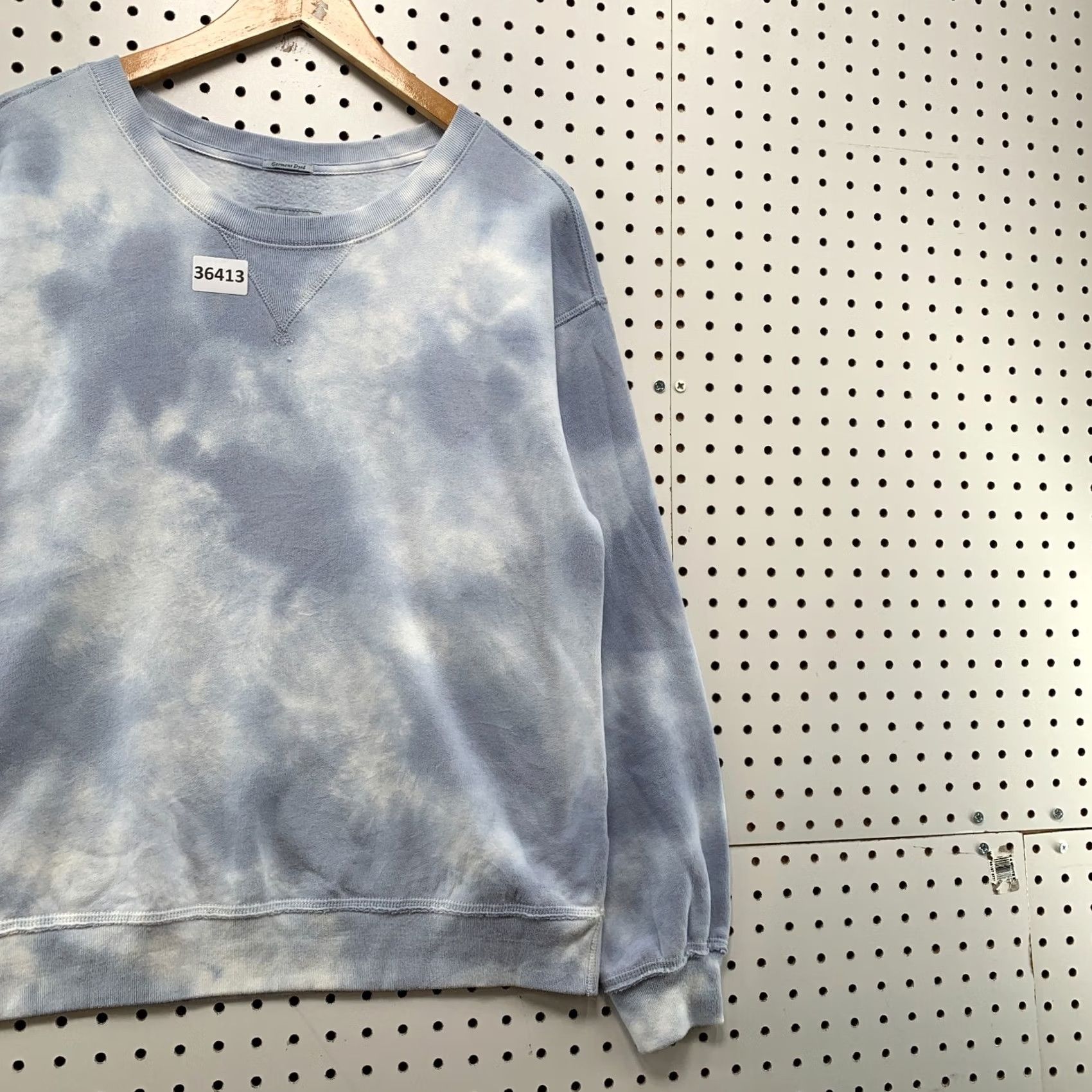 Abercrombie & Fitch Abercrombie & Fitch Sweatshirt Blue Womens Medium Soft A&F Collection Size M / US 6-8 / IT 42-44 - 4 Thumbnail