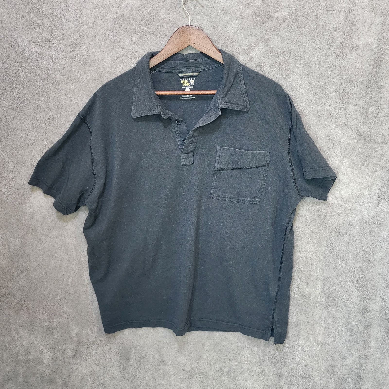 Mountain Hardwear Mountain Hardwear Men's XL Dark Gray Polo Shirt Size US XL / EU 56 / 4 - 1 Thumbnail