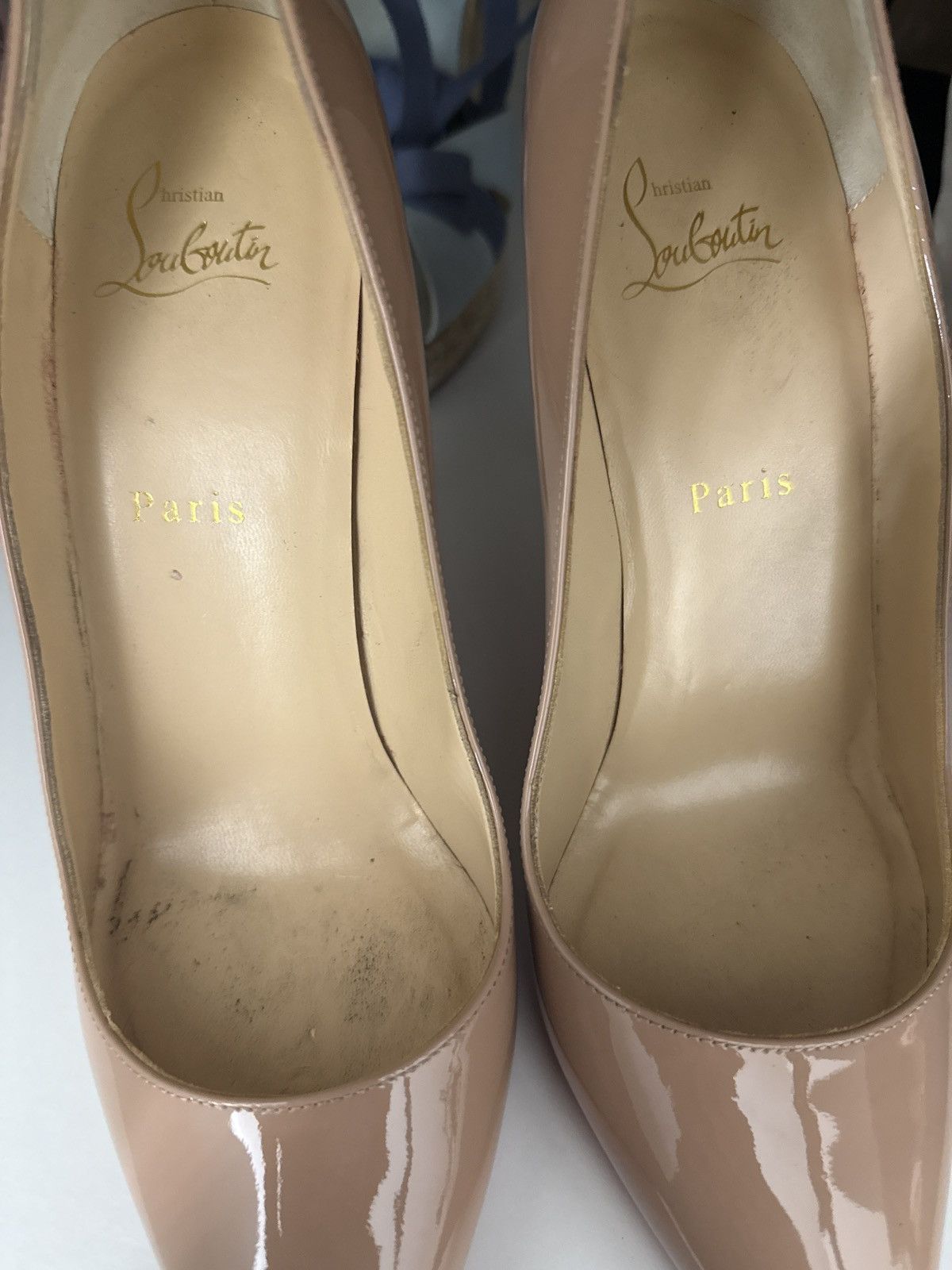 Christian Louboutin Christian Louboutin Pigalle High Heels Pumps Biege Size US 10 / IT 40 - 5 Thumbnail