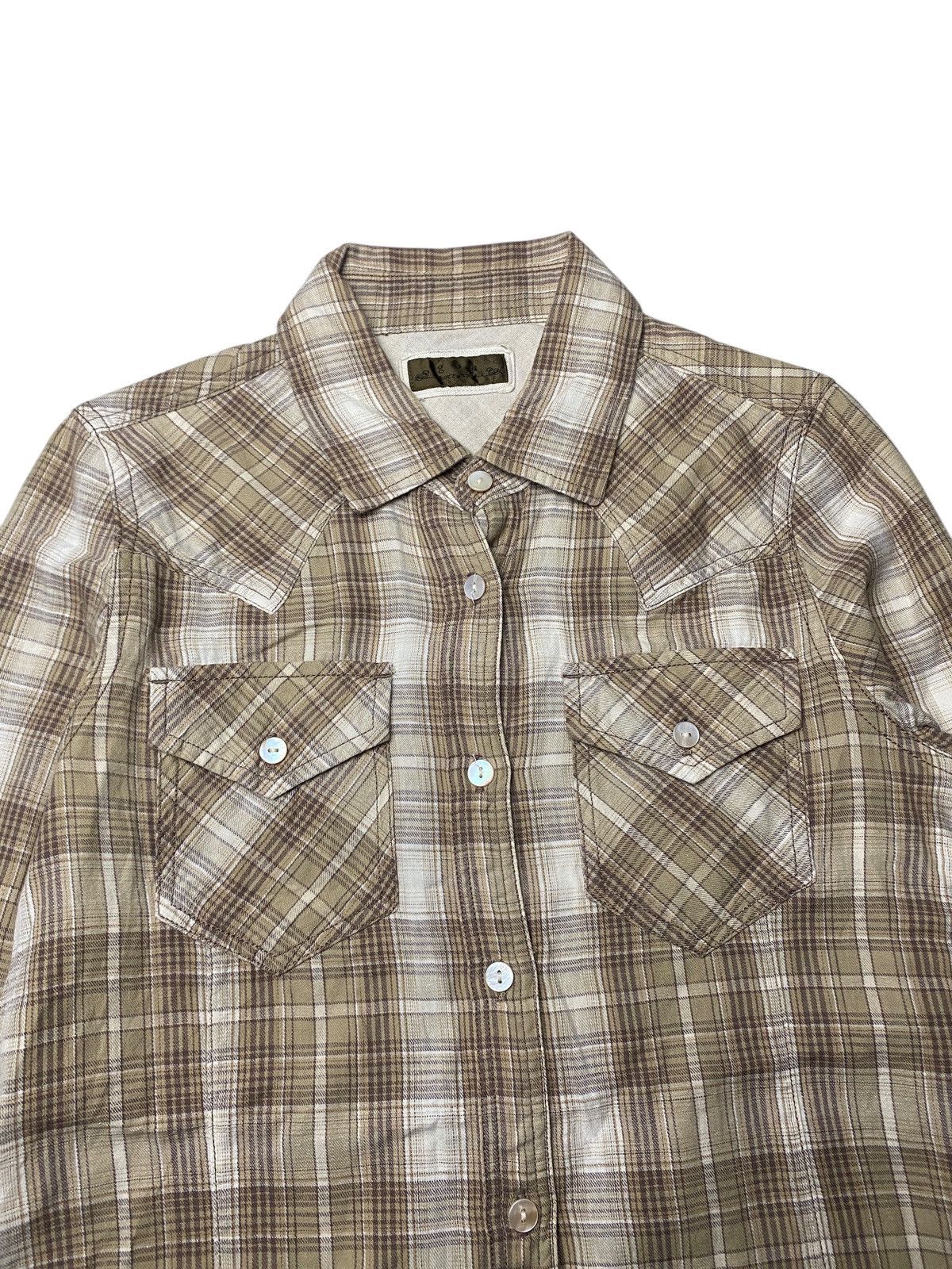 GOA 2000's GOA Western Plaid Shirts Size US S / EU 44-46 / 1 - 2 Thumbnail