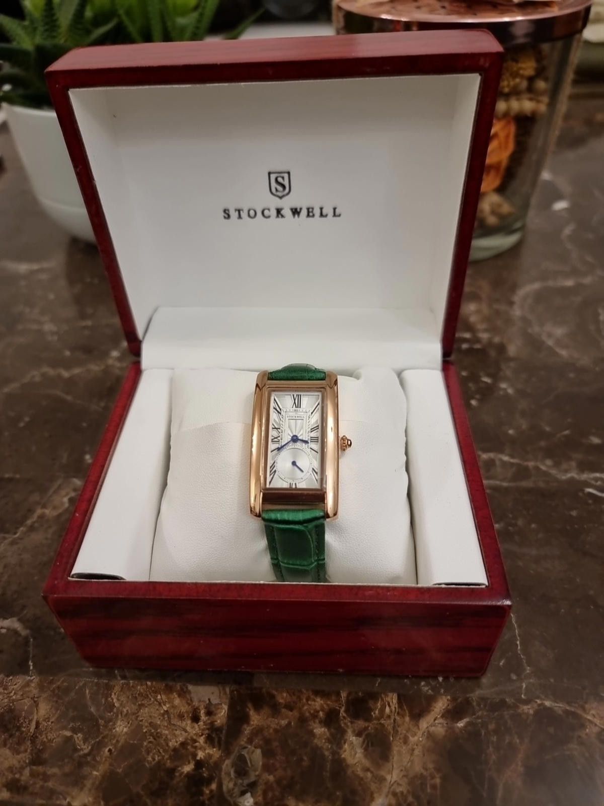 Other STOCKWELL WATCH.SILVER DIAL SUB DIAL MIN HAND.GREEN LEATHER Size ONE SIZE - 1 Thumbnail