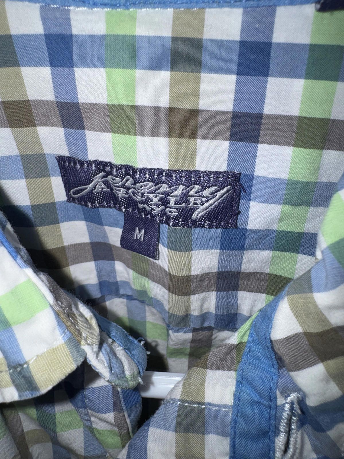 Jeremy Argyle Jeremy Argyle Medium Plaid Button-Up Shirt Size US M / EU 48-50 / 2 - 2 Thumbnail