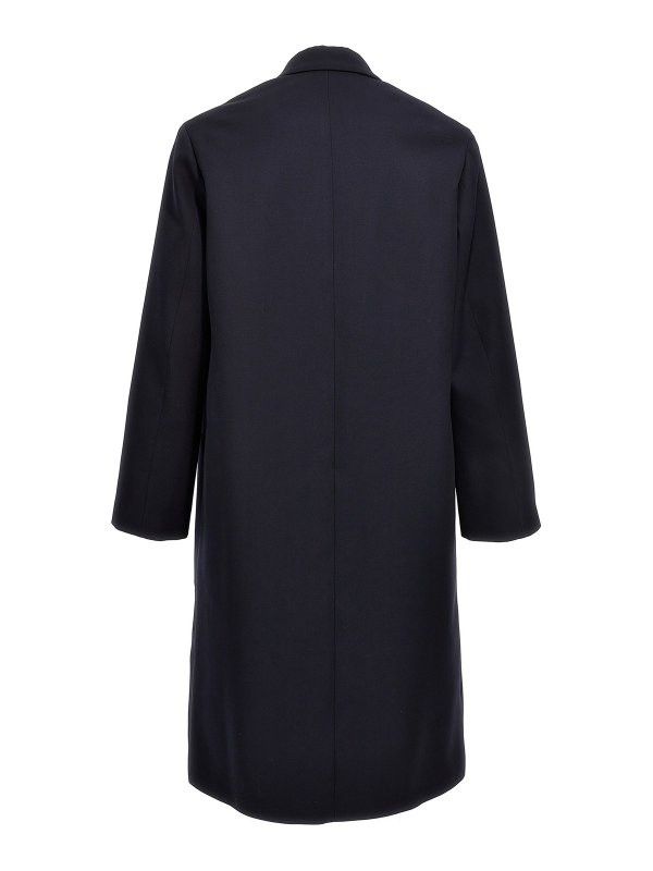 Jil Sander o1w1db10825 Coat in Blue Size US M / EU 48-50 / 2 - 2 Thumbnail