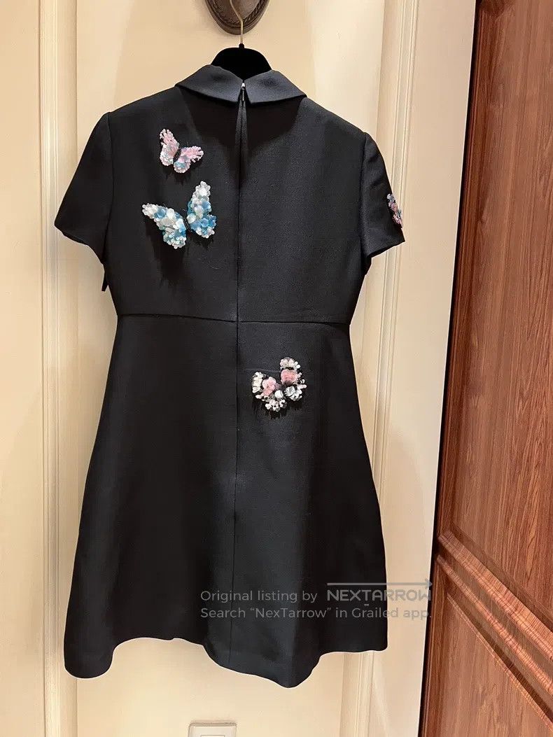Valentino Valentino Butterfly embroidered dress Size S / US 4 / IT 40 - 2 Thumbnail