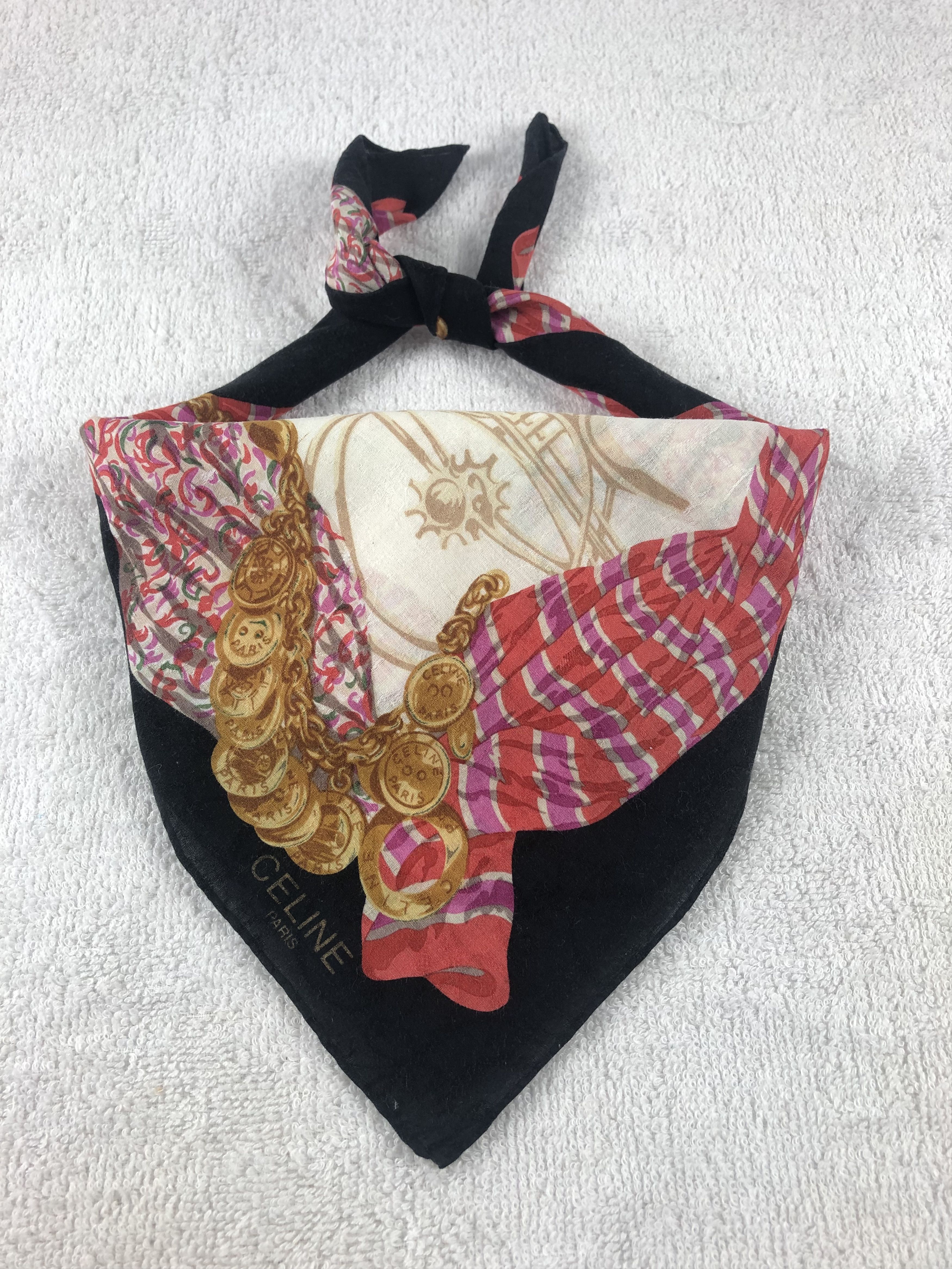 Celine Celine Handkerchief / Bandana / Neckerchief Size ONE SIZE - 1 Thumbnail