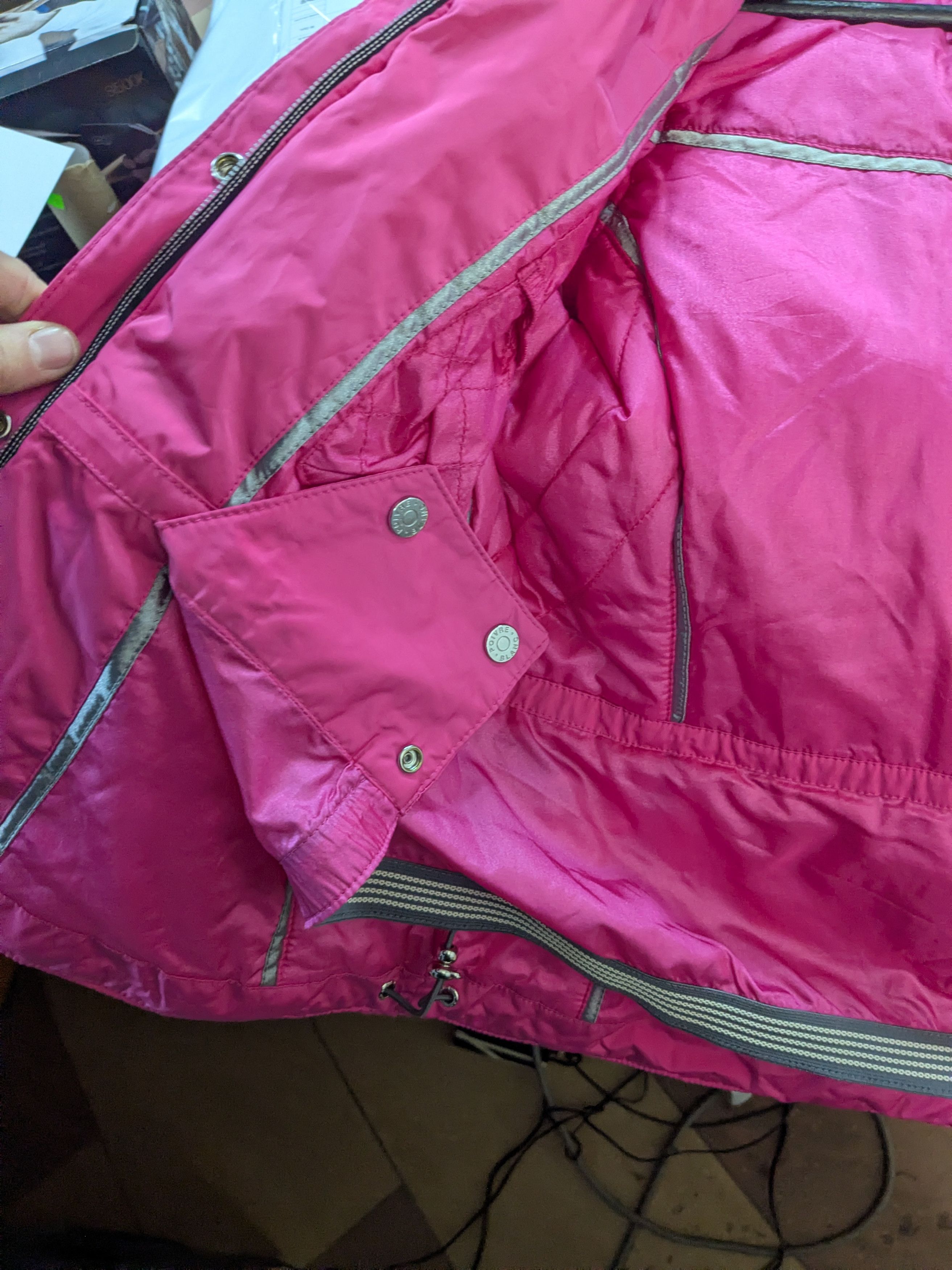 Other Poivre Blanc Women’s Pink Ski Jacket – Fur Hood, Size S Size S / US 4 / IT 40 - 8 Thumbnail