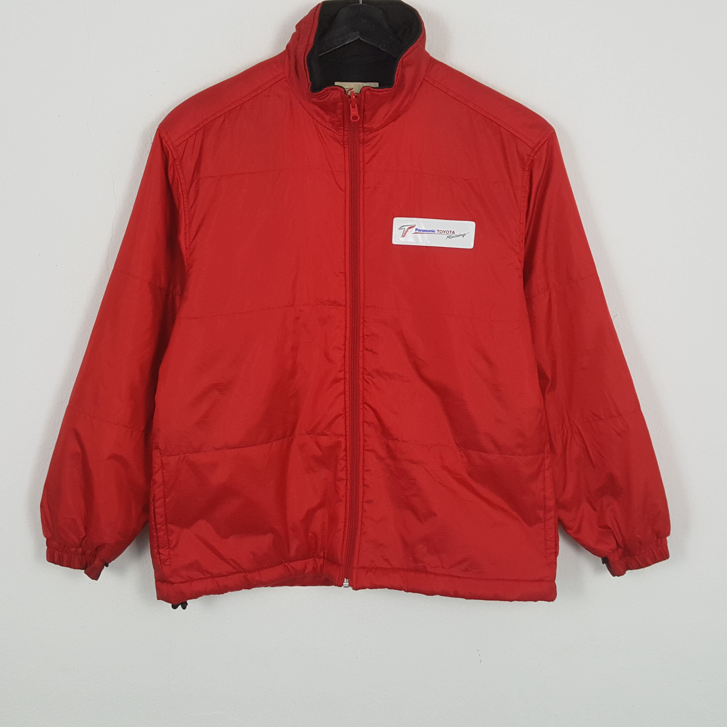 Vintage PANASONIC TOYOTA RACING Japanese Motorsports Jacket Size US L / EU 52-54 / 3 - 3 Thumbnail