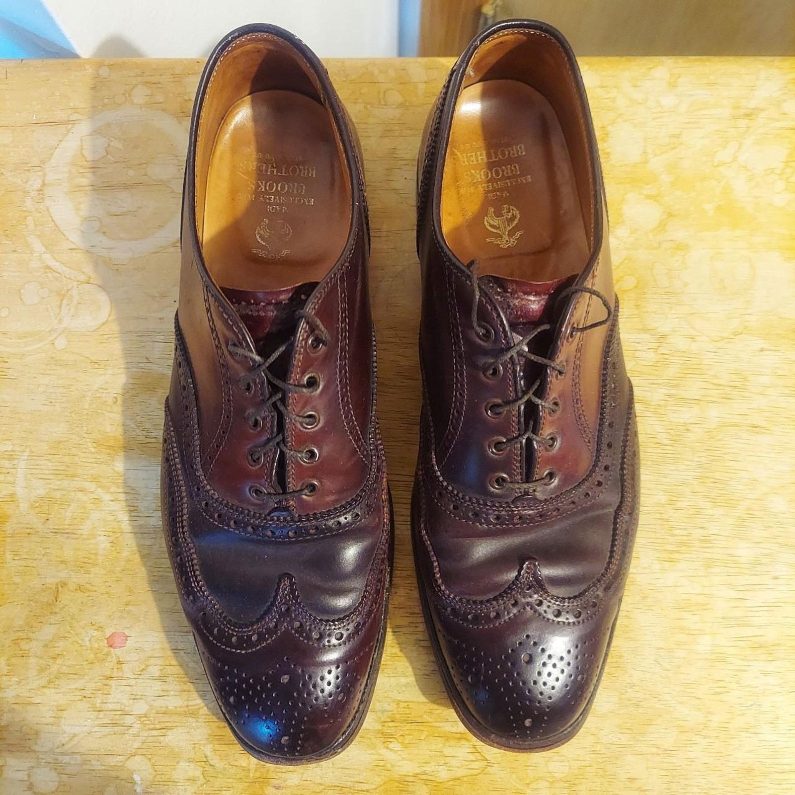 Brooks Brothers Alden Brooks Brothers A764 Men's US 8 D Leather Oxford Shoes Size US 8 / EU 41 - 7 Thumbnail