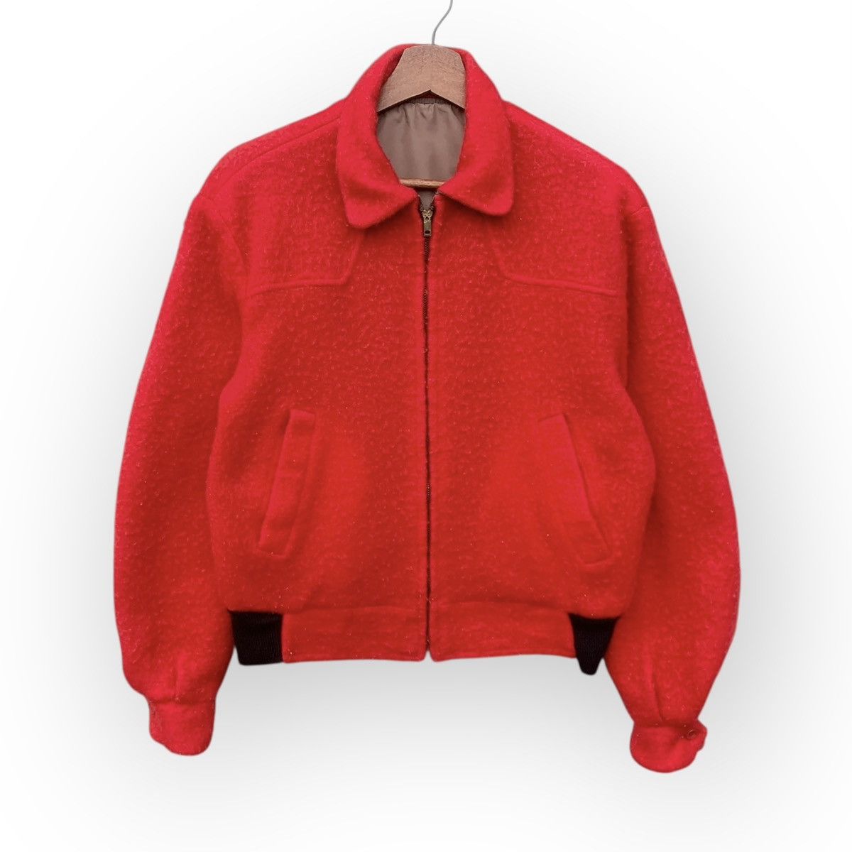 Vintage True Vintage! 1950s Conmatic Usa Reversible Fleece Jacket Size US S / EU 44-46 / 1 - 1 Thumbnail