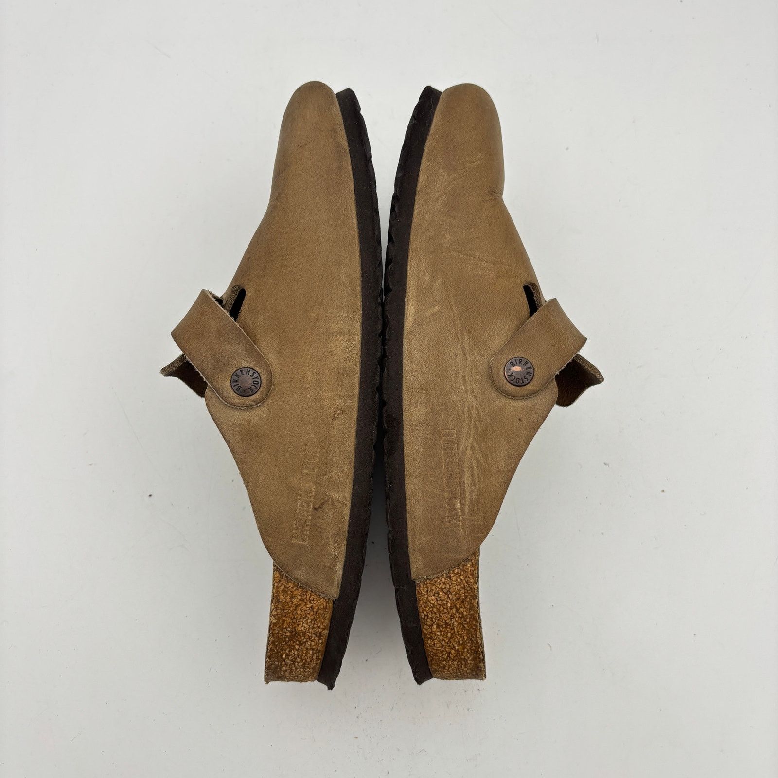 Birkenstock Birkenstock Boston Mule Clogs Leather Slides Mens 41 (8-8.5) Size US 8 / EU 41 - 7 Thumbnail