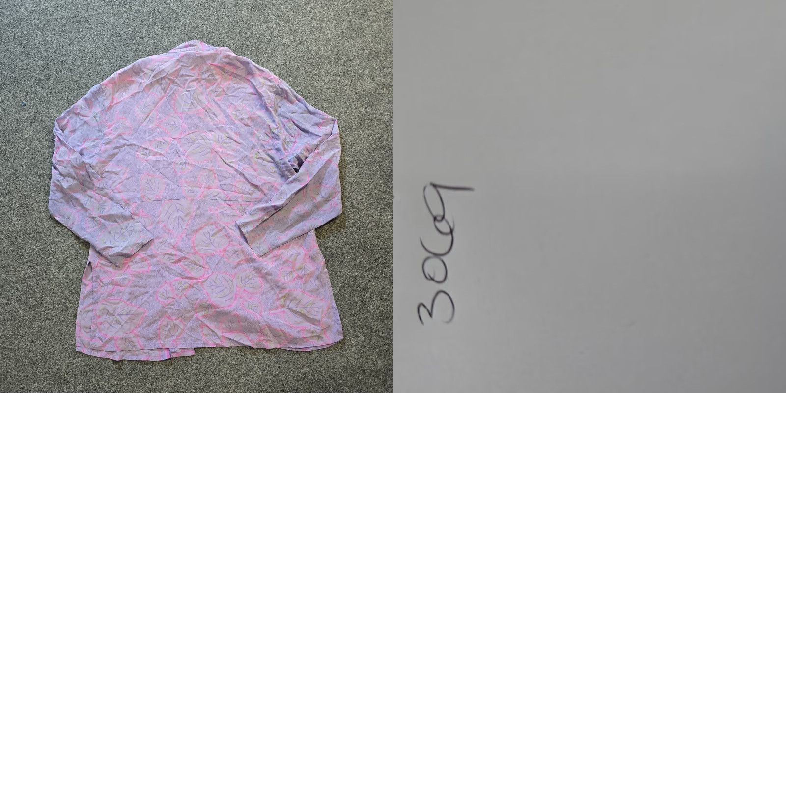 Pinko Silx Top Blouse Womens Size 2 Petite Purple Floral Silk Watercolor Artsy Casual Size XS / US 0-2 / IT 36-38 - 8 Thumbnail