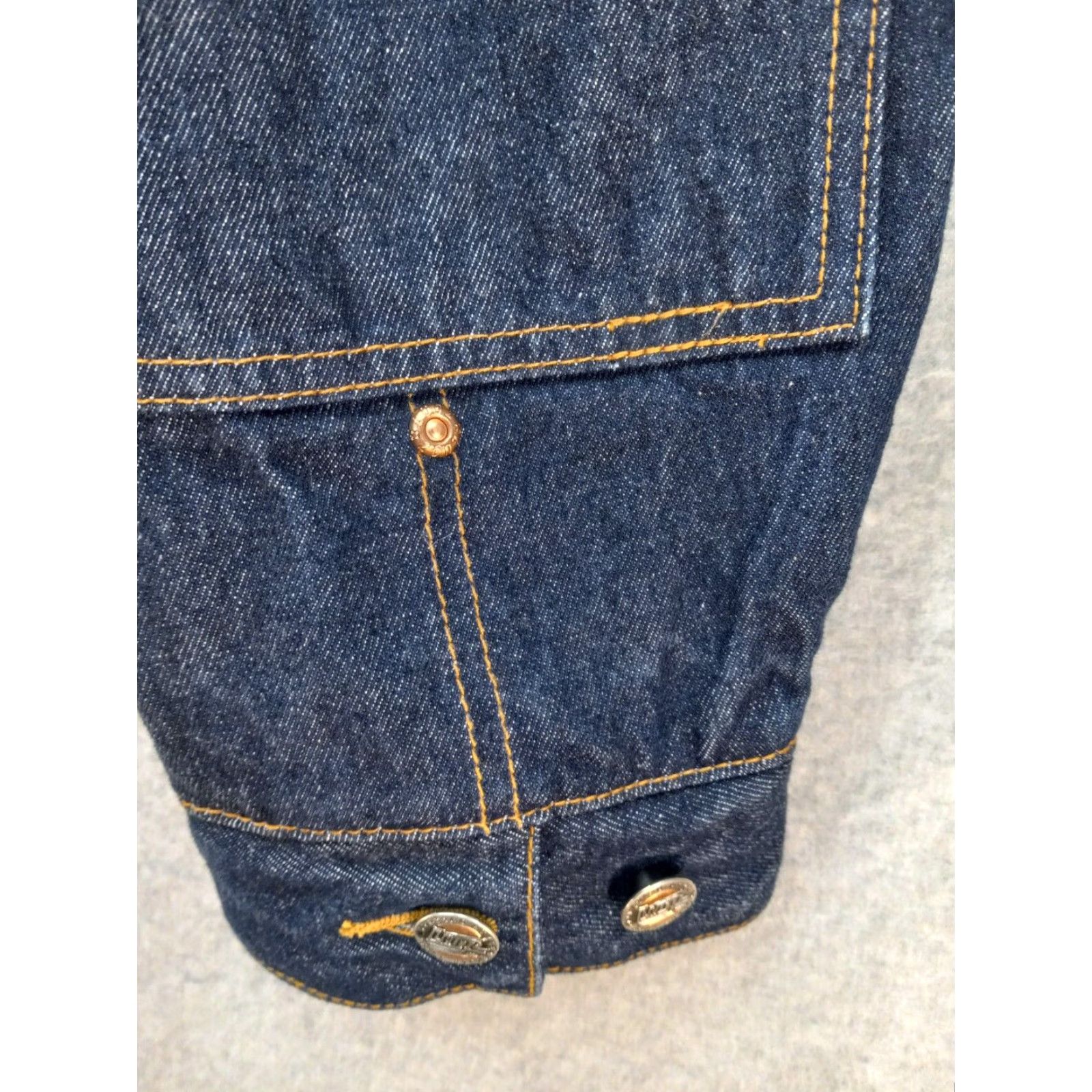 Lugz VINTAGE Lugz Denim Jacket Men’s 2XL Jeans Blue Casual 90s Big & Tall Jacket Size US 39 - 7 Thumbnail