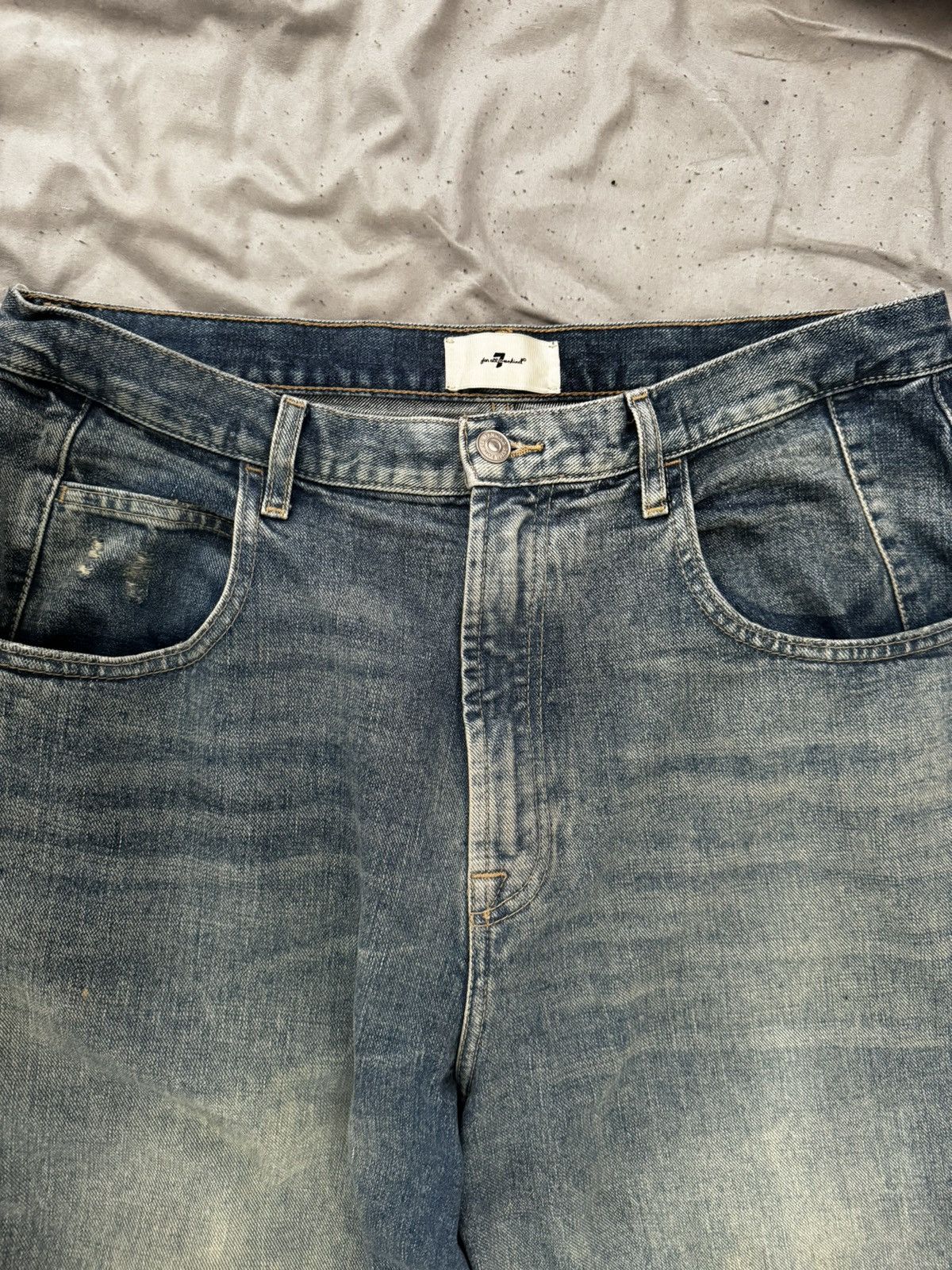 7 For All Mankind 7 For All Man Kind Jennifer Jeans Size 32" / US 10 / IT 46 - 2 Thumbnail