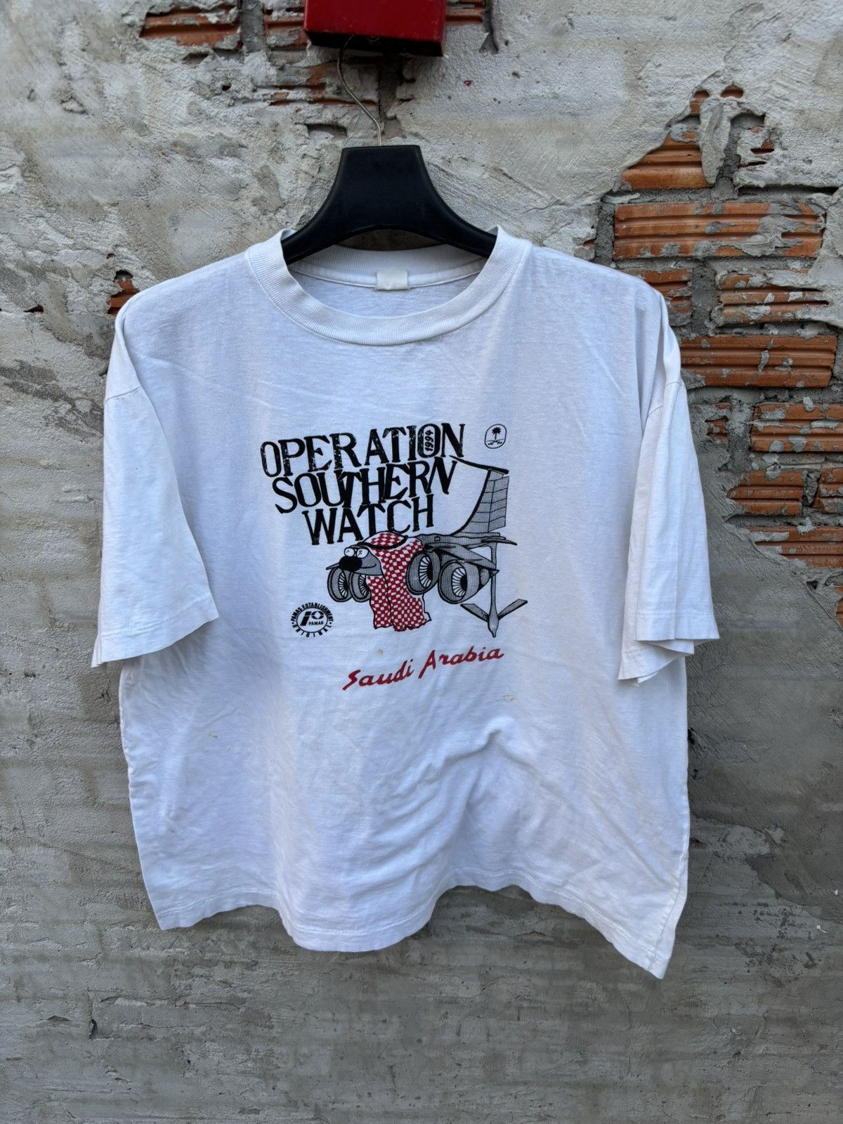 Vintage Vtg 1994 Operation Southern Watch Saudi Arabia Military Size US L / EU 52-54 / 3 - 1 Thumbnail