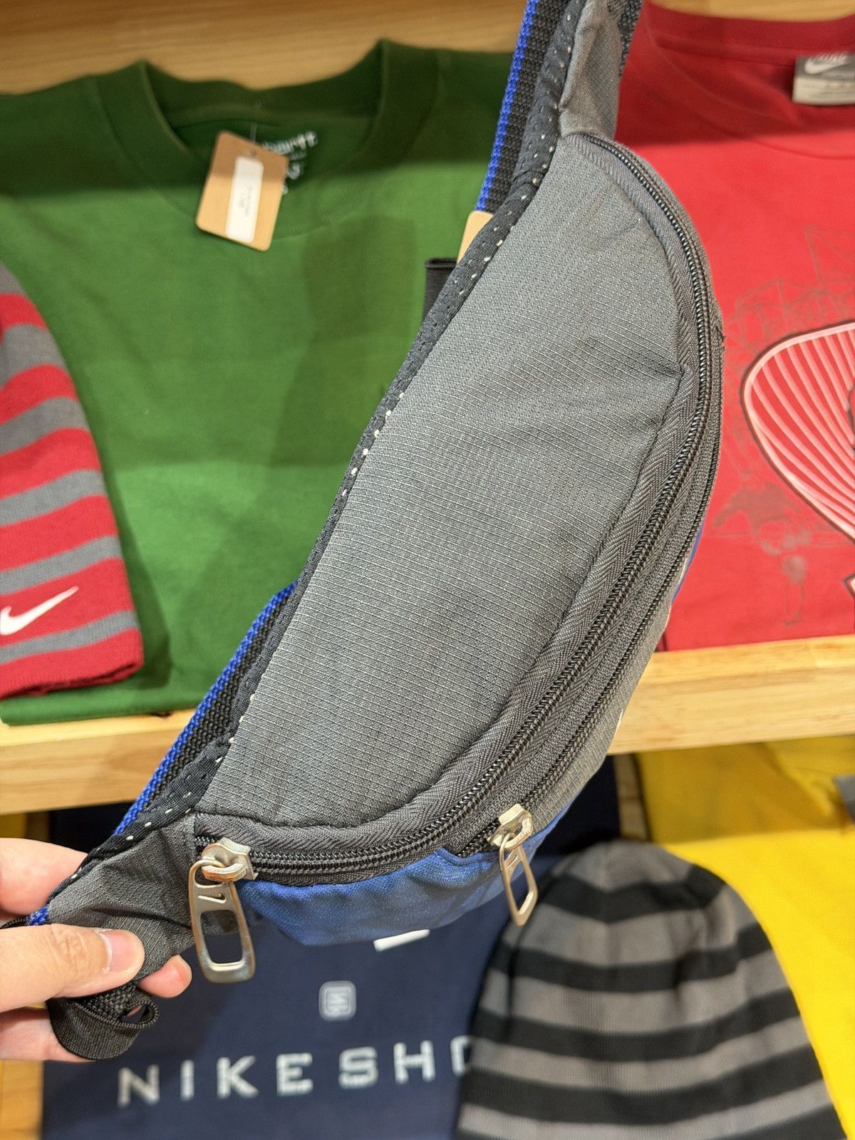 Nike Vintage Nike Swoosh 90's Belt Bag Size ONE SIZE - 5 Thumbnail
