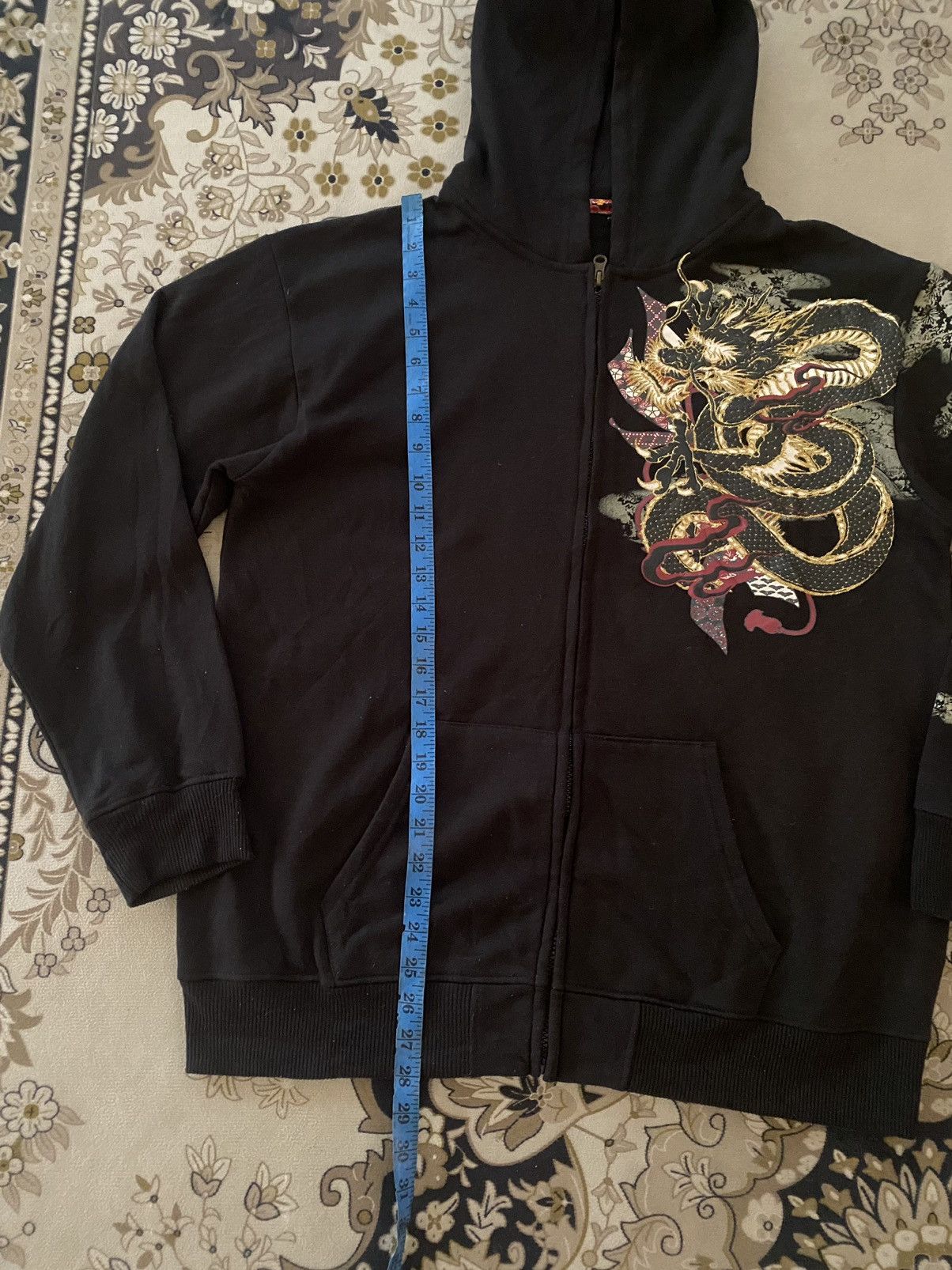 Japanese Brand Vintage Japanese Brand Sukajan Zipper Hoodie Size US L / EU 52-54 / 3 - 10 Thumbnail