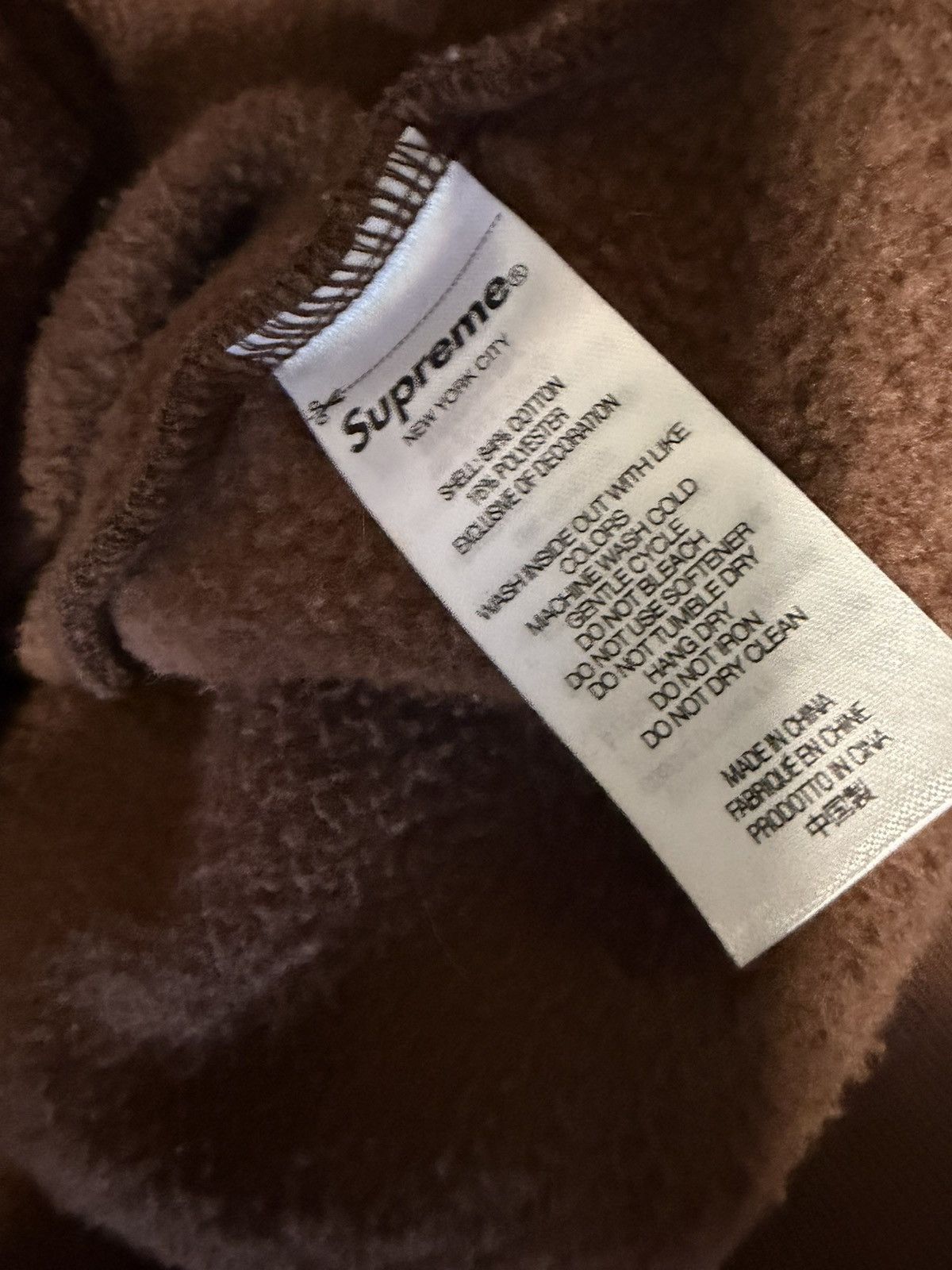 Supreme FW22 SUPREME BRIM HOODED ZIP UP SWEATSHIRT Size US M / EU 48-50 / 2 - 3 Thumbnail