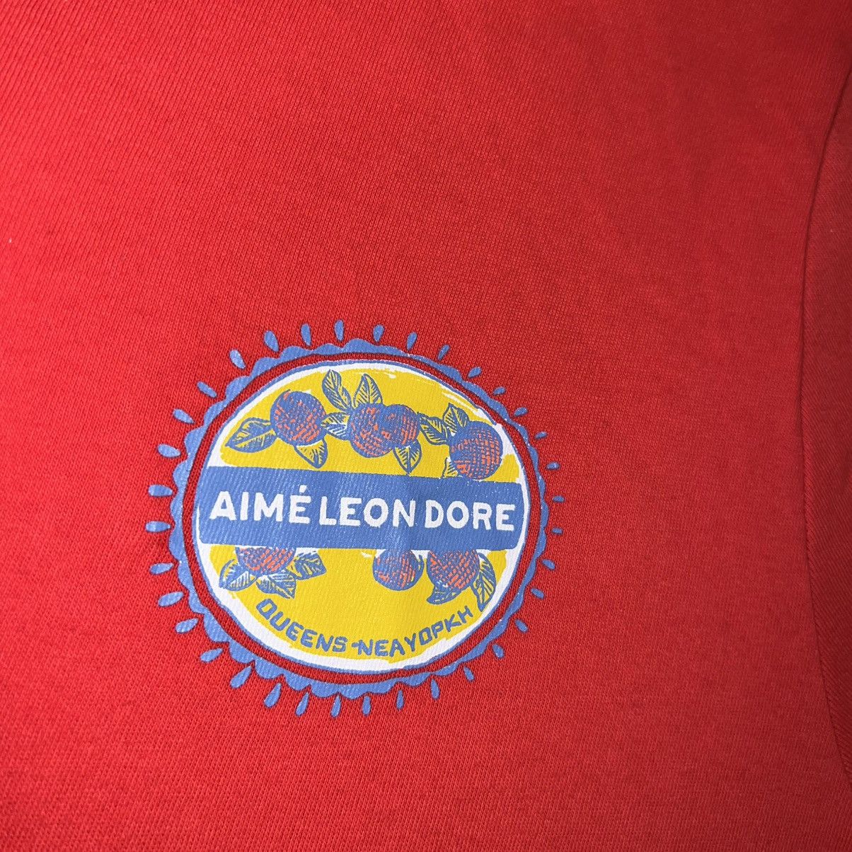 Aime Leon Dore AIMÉ LEON DORE Red Graphic T-Shirt Size US L / EU 52-54 / 3 - 5 Thumbnail