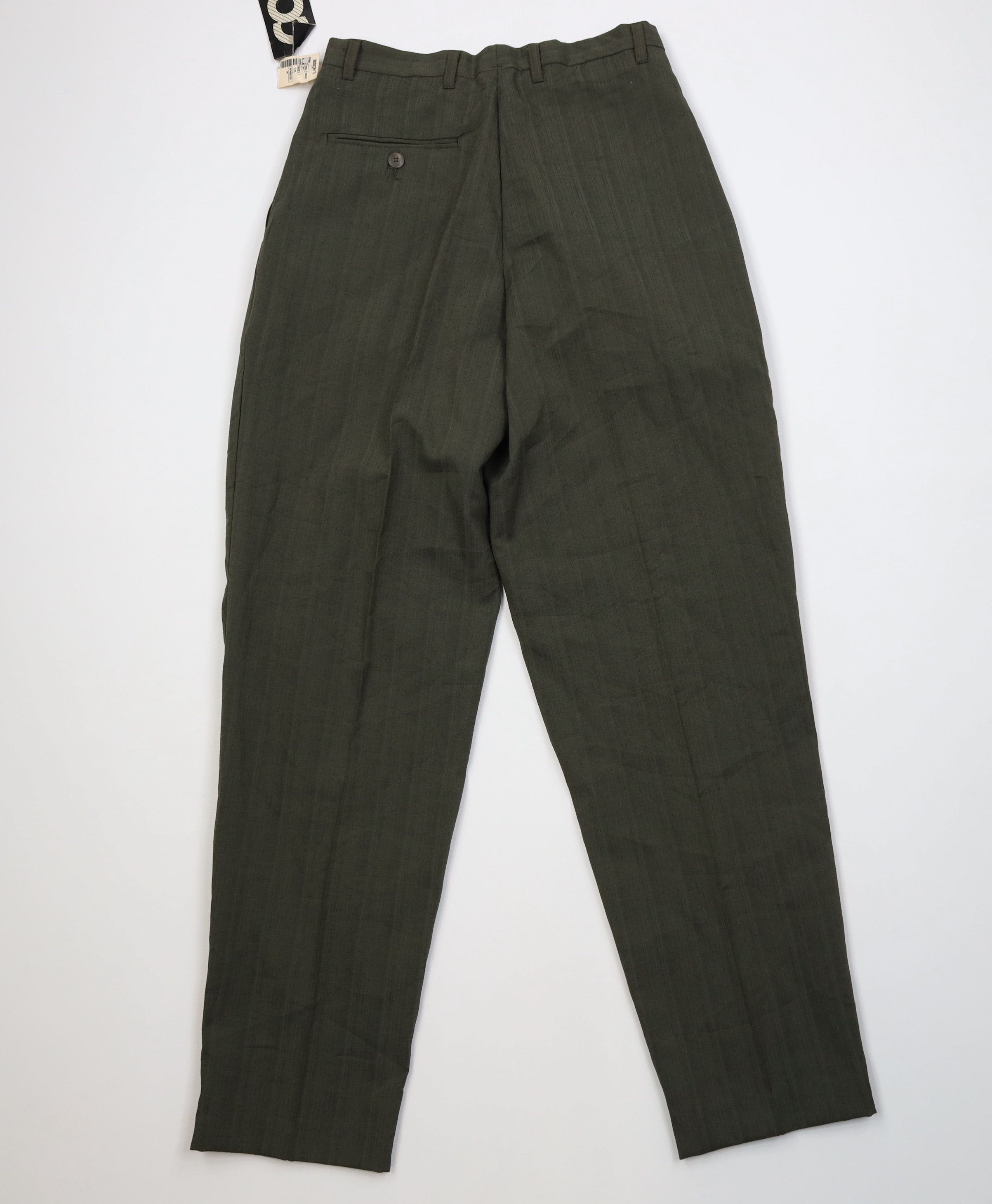 Vintage Deadstock Vintage 70s 80s Gabardine High Waist Chino Pants Size 28" / US 6 / IT 42 - 8 Thumbnail