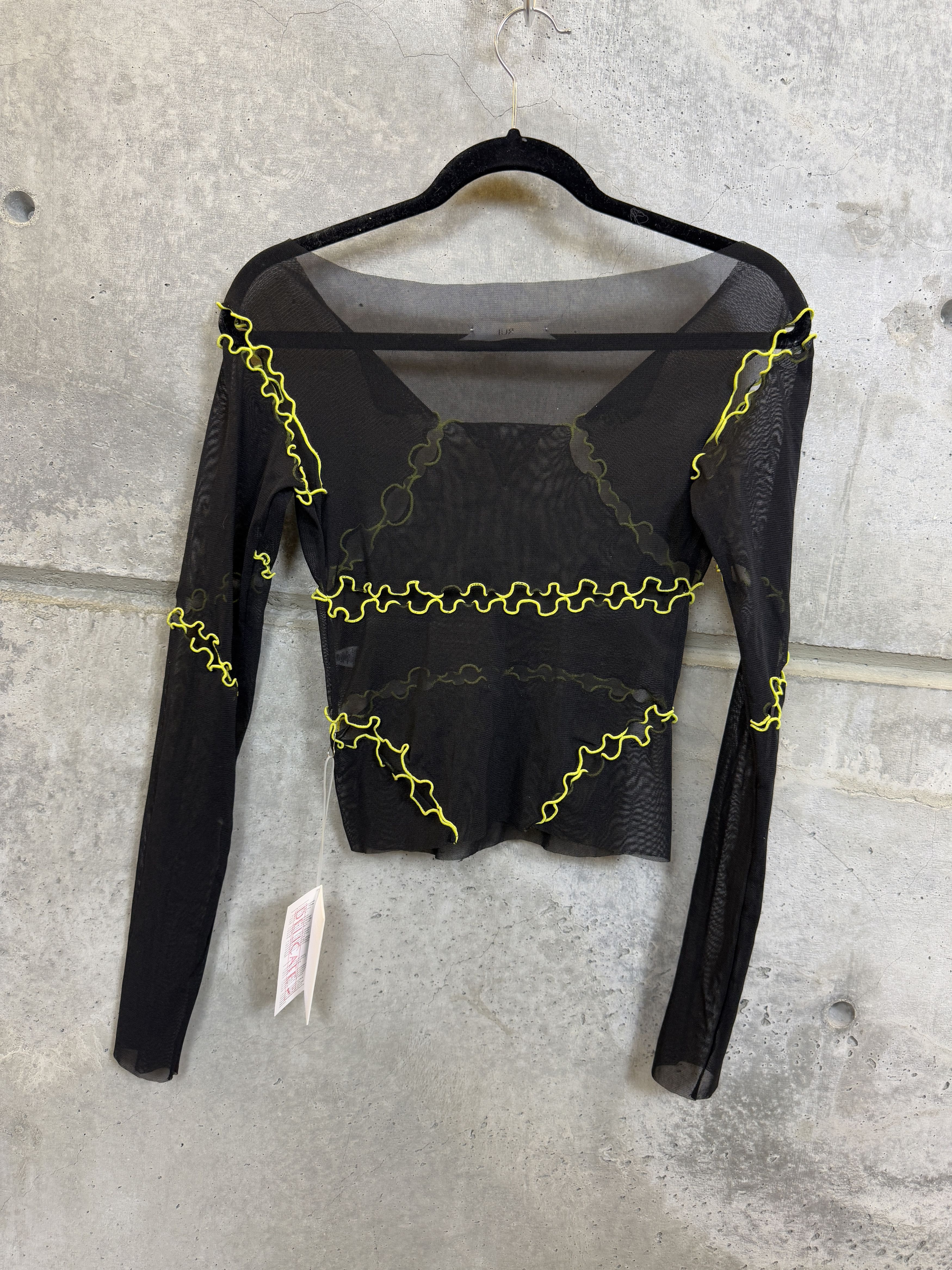 RUIbuilt $400 RUI Mesh Long-Sleeve T-Shirt Size M / US 6-8 / IT 42-44 - 7 Thumbnail