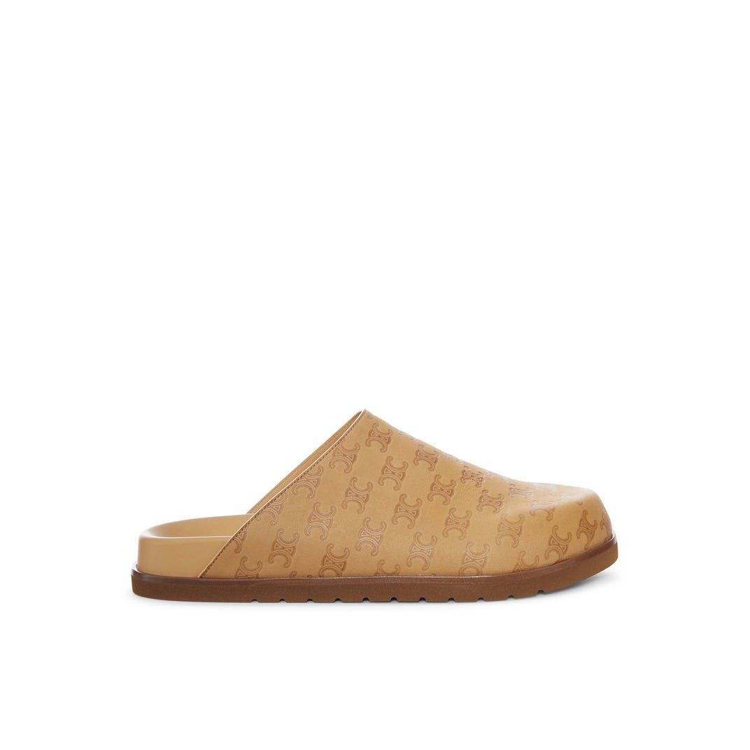 Celine CELINE Pitea $990 Dark beige Slides New & Authentic (Men's s Size US 9 / EU 42 - 5 Thumbnail