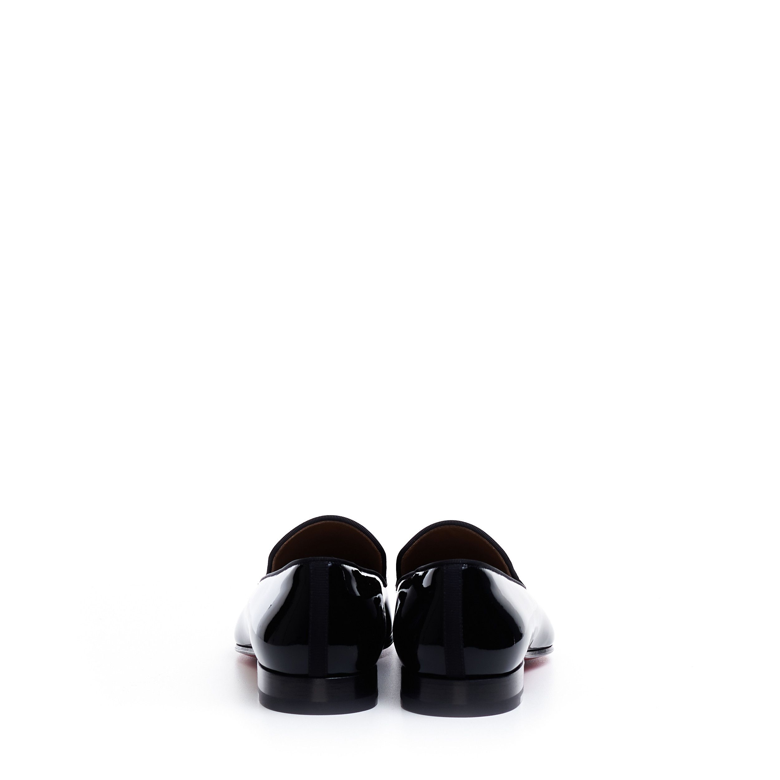 Christian Louboutin Black Patent Leather Dandelion Loafers Size US 6.5 / EU 39-40 - 6 Thumbnail
