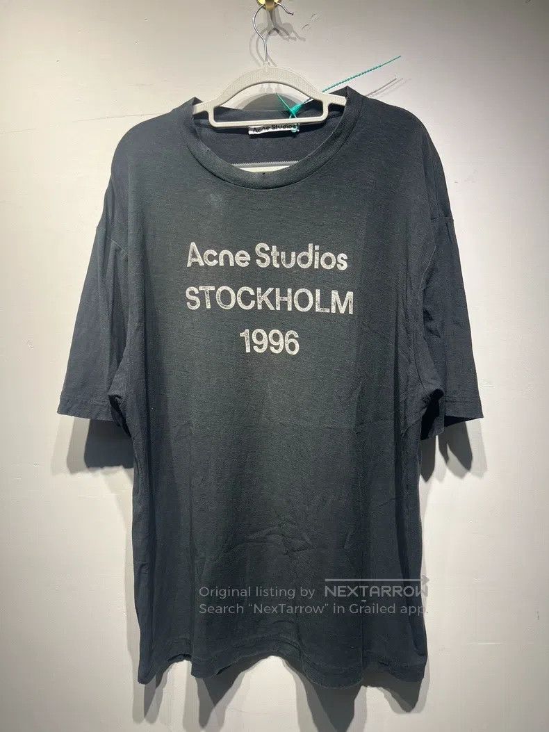 Acne Studios Acne Studios 1996 letter print distressed short-sleeve T-s Size US L / EU 52-54 / 3 - 1 Thumbnail