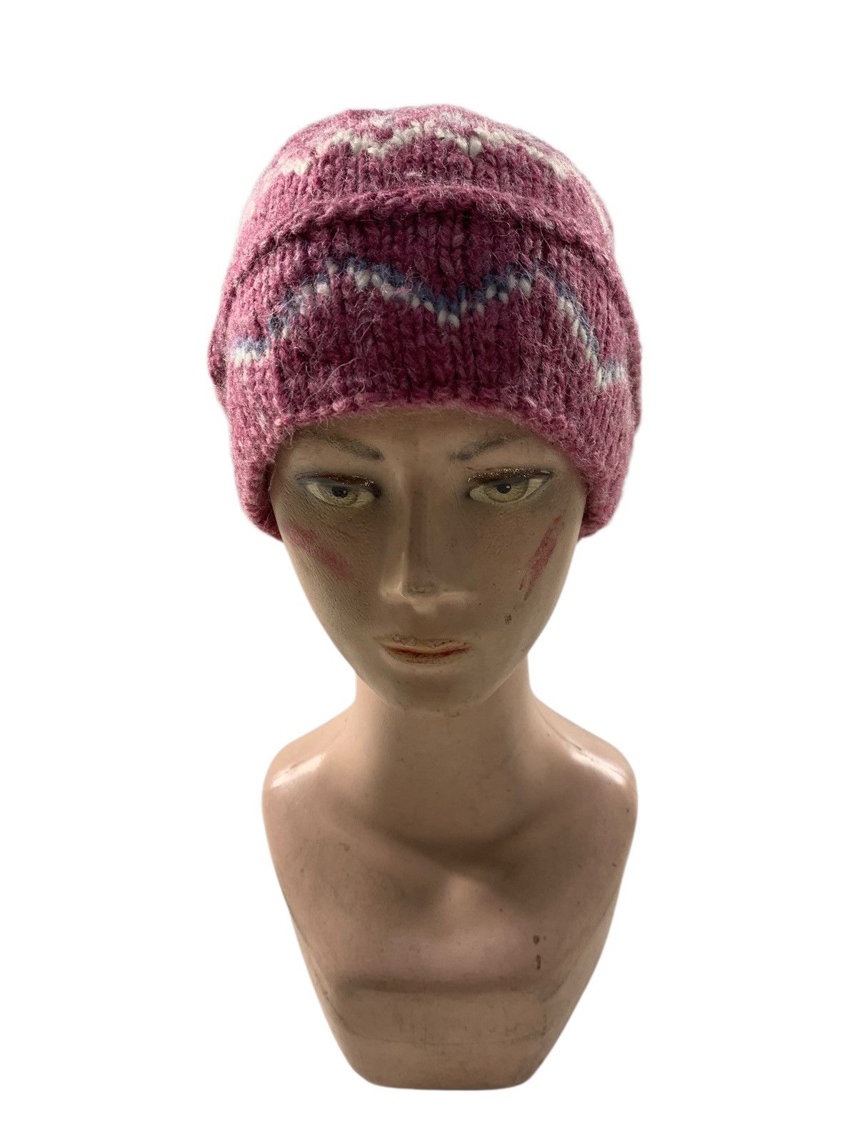 Kapital Crochet knitted hairy beanir hats Size ONE SIZE - 1 Thumbnail