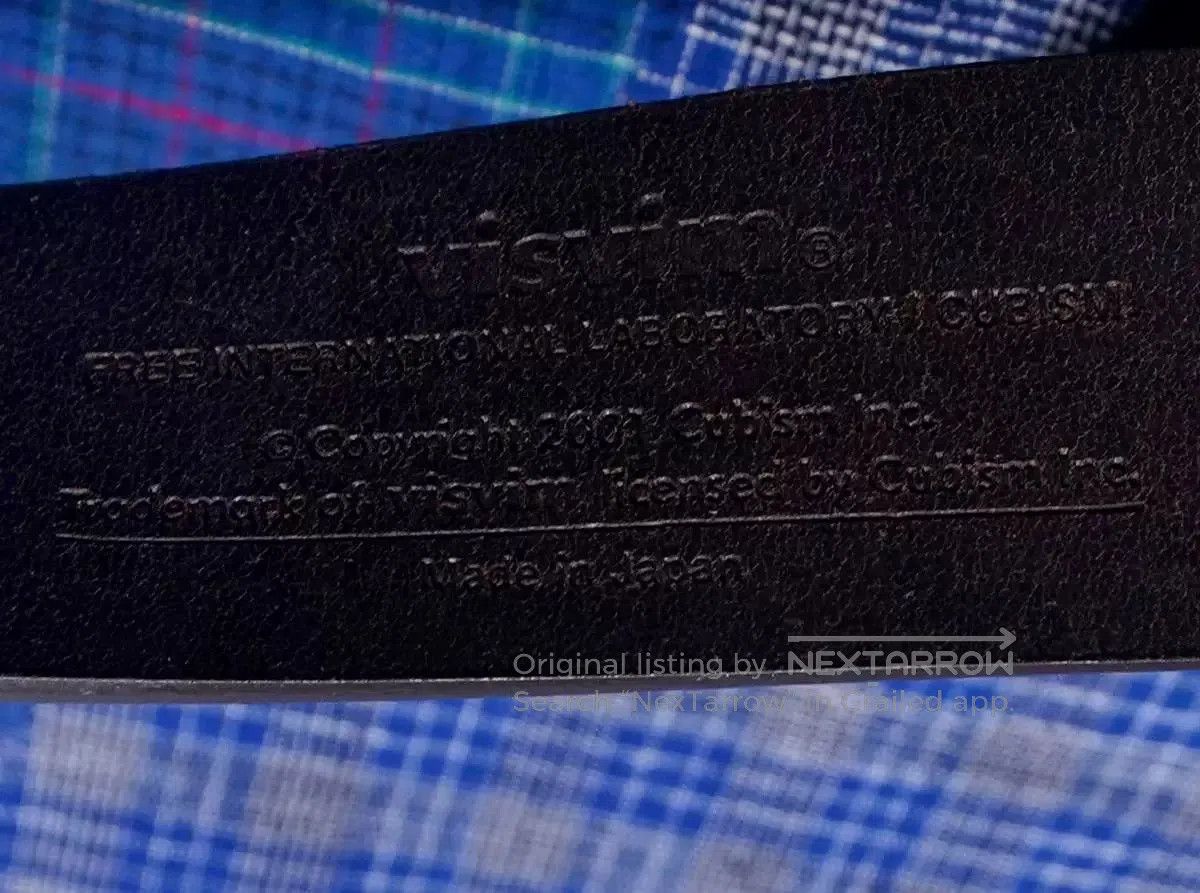 Visvim Visvim 40mm Plain Brown Leather Belt. Size ONE SIZE - 3 Thumbnail